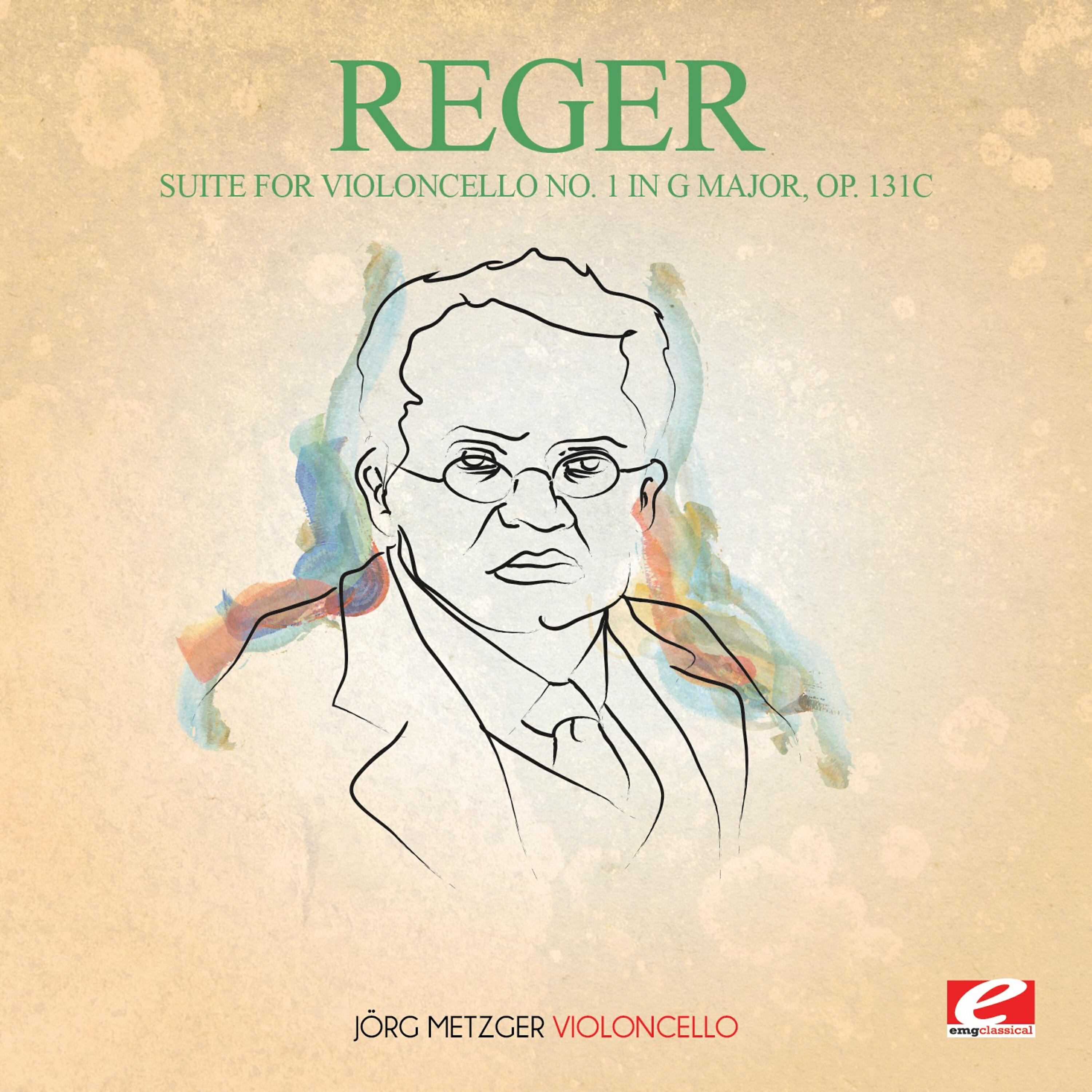 Релиз Reger: Suite for Violoncello No. 1 in G Major, Op. 131c (Digitally Remastered)