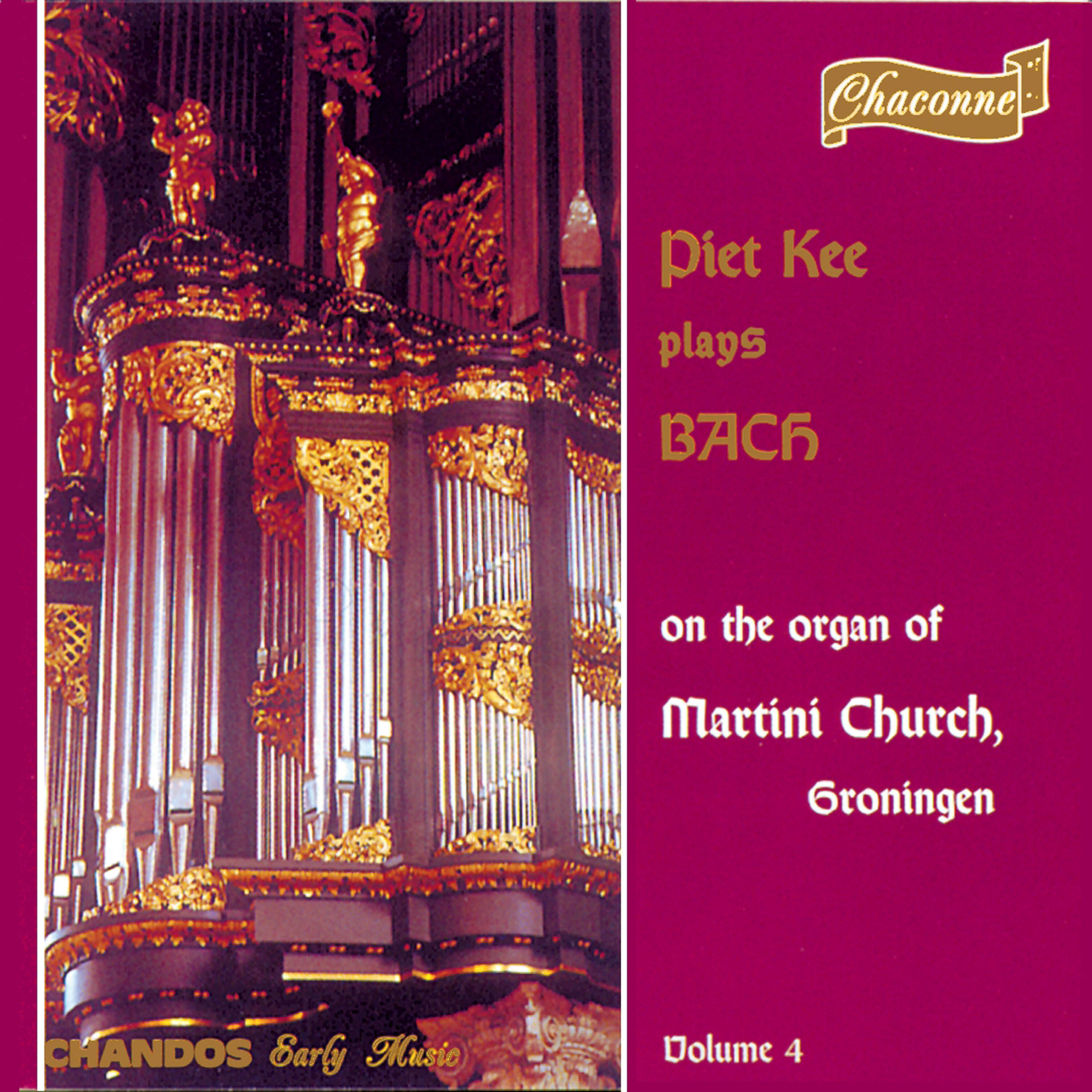 Релиз Bach: Organ Music, Vol. 4