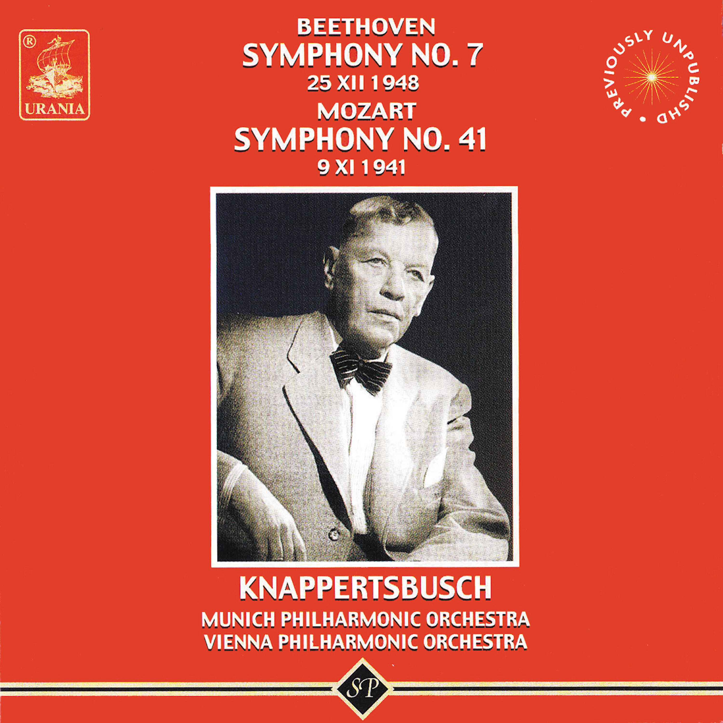Релиз Beethoven: Symphony No. 7 - Mozart: Symphony No. 41