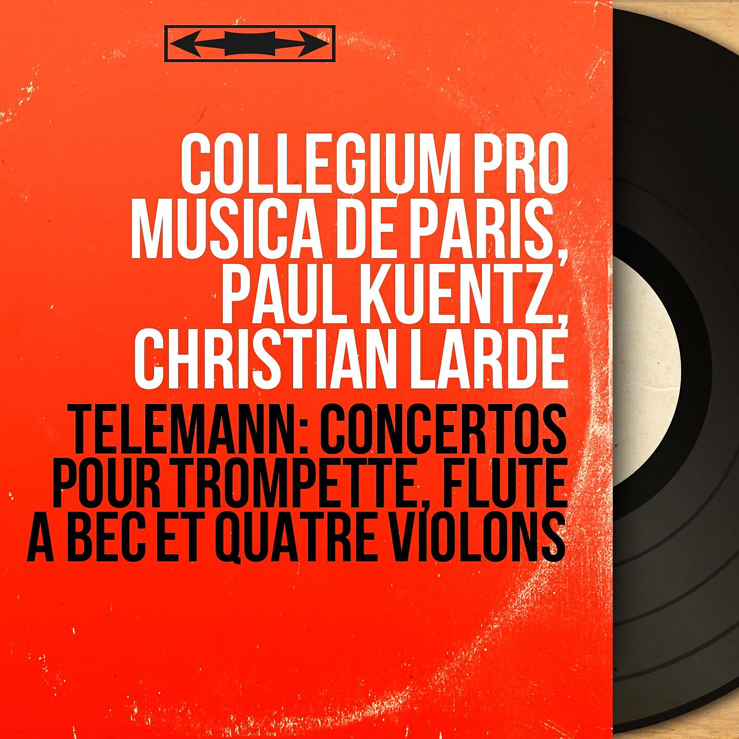 Релиз Telemann: Concertos pour trompette, flûte à bec et quatre violons