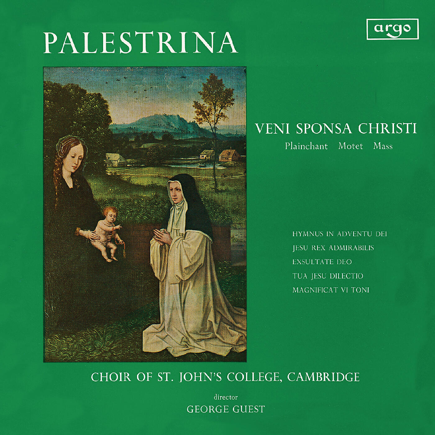 Релиз Palestrina: Veni Sponsa Christi