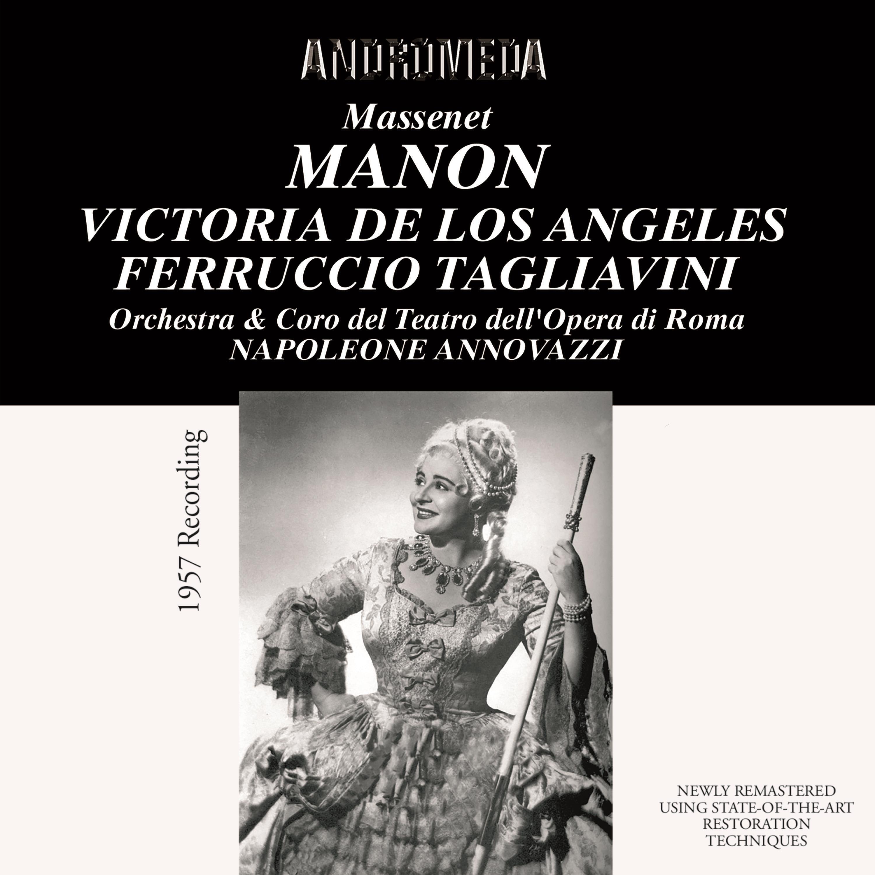 Релиз Massenet: Manon (Sung in Italian) [Live]