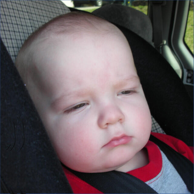 Asleep in the Backseat