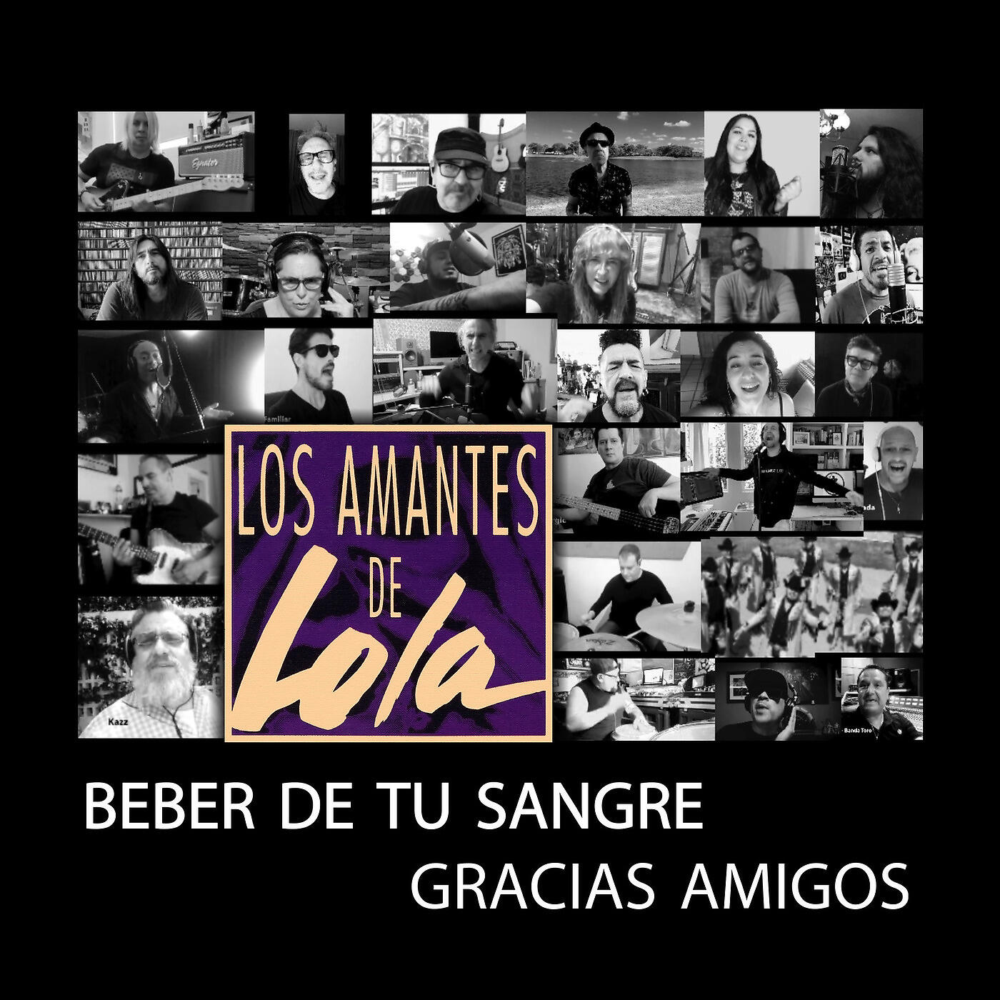Релиз Beber de tu Sangre Gracias Amigos