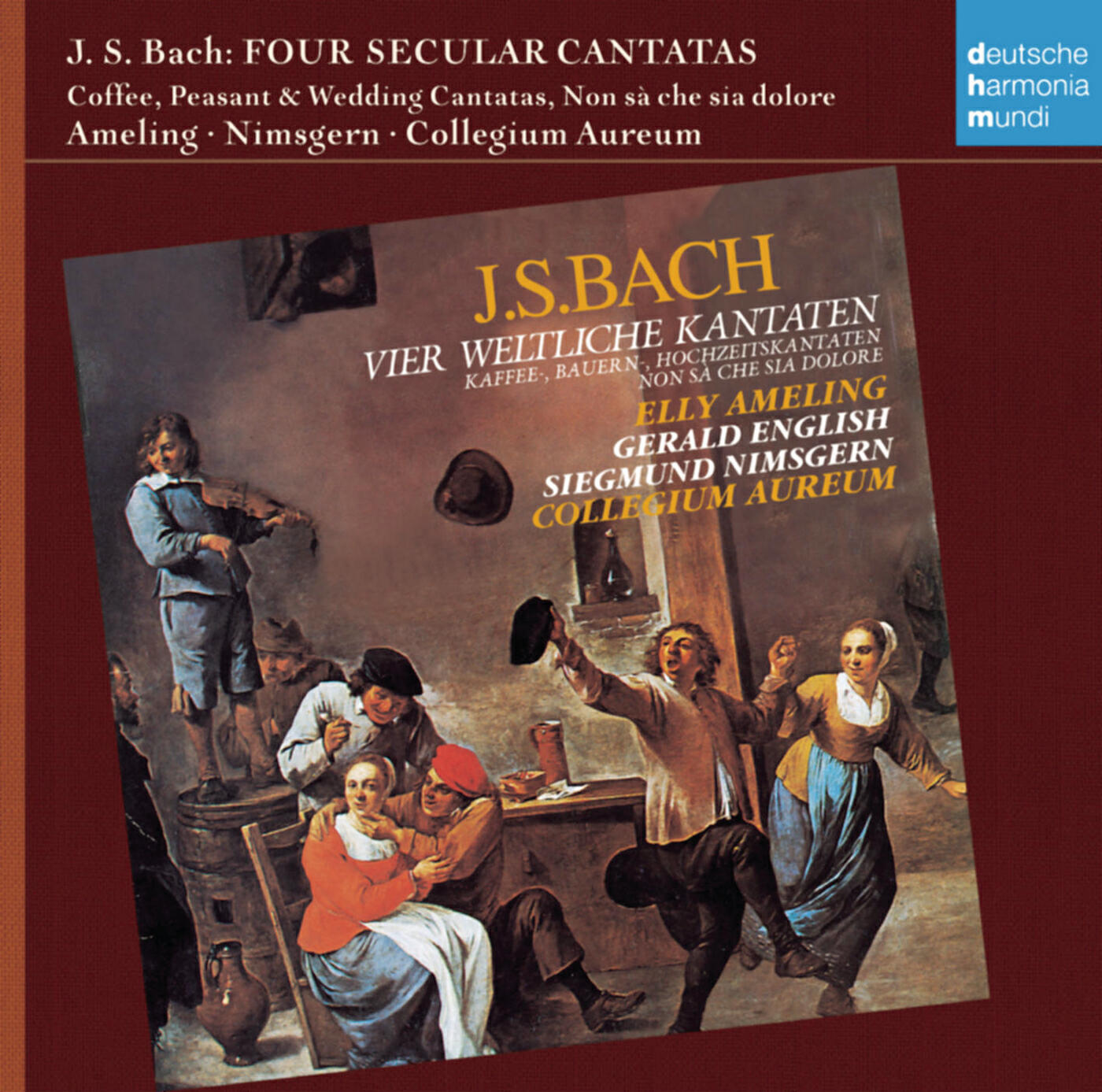 Релиз Bach: 4 weltliche Kantaten