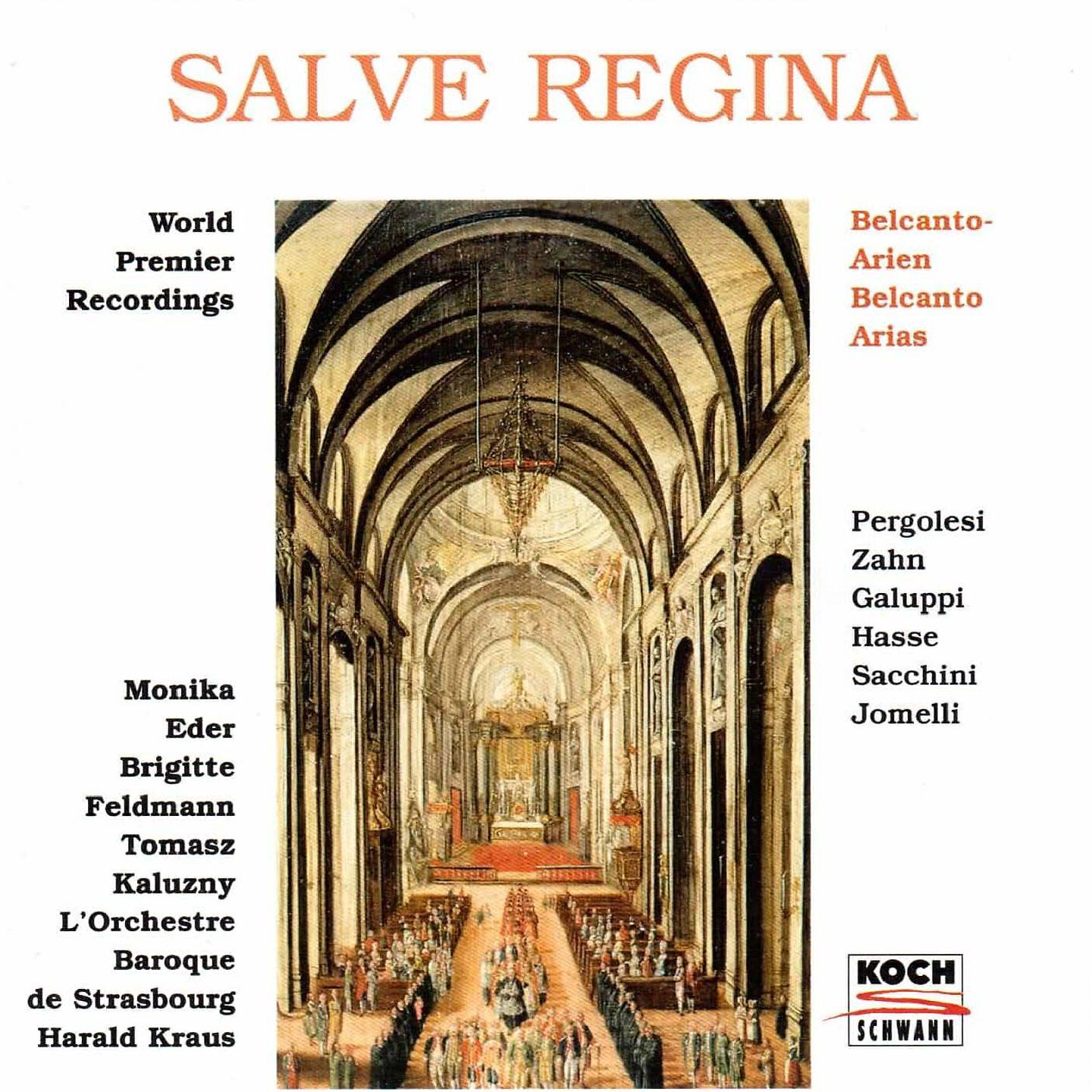 Релиз Salve Regina - Belcanto Works