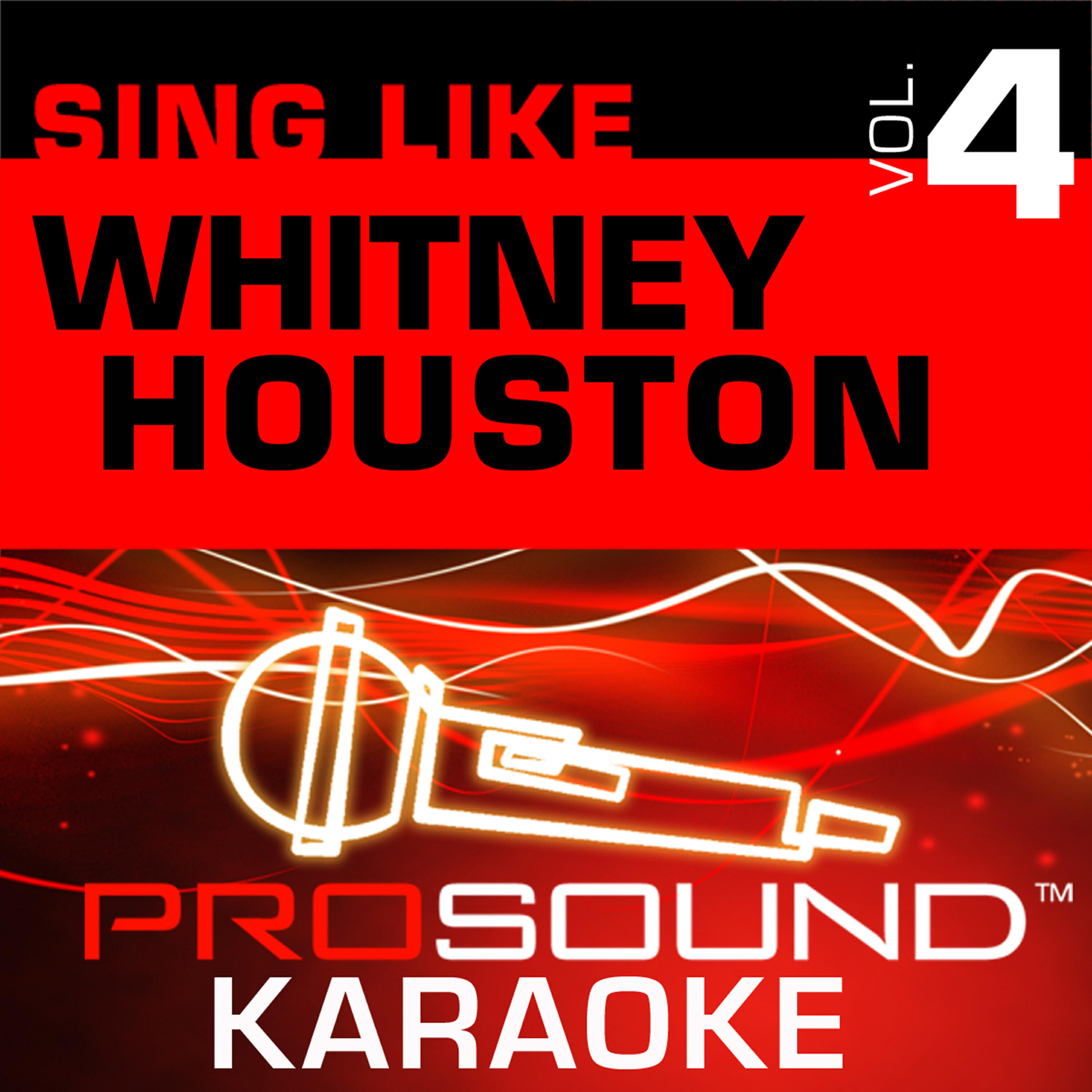 Релиз Sing Like Whitney Houston v.4 (Karaoke Performance Tracks)