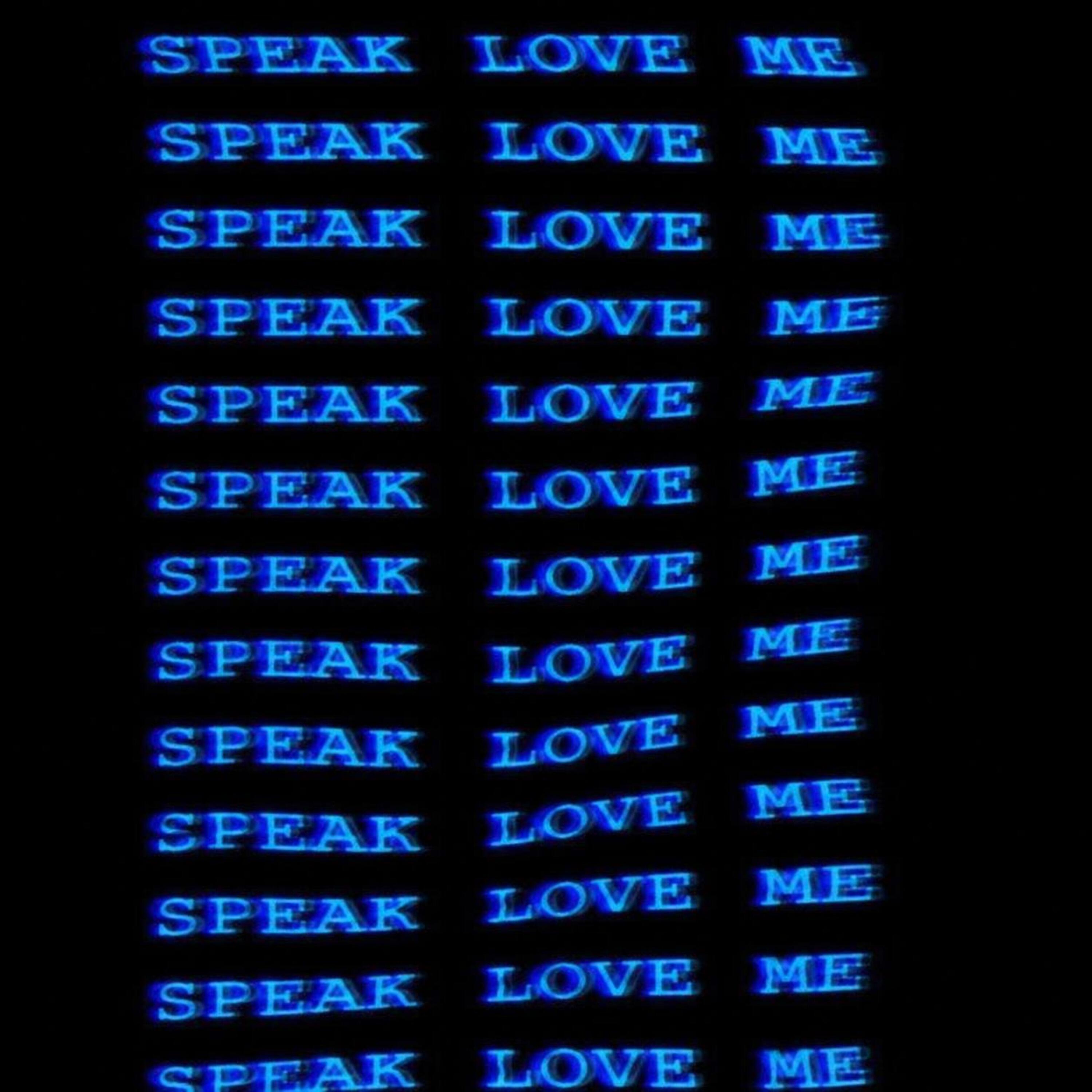Релиз SPEAK LOVE ME