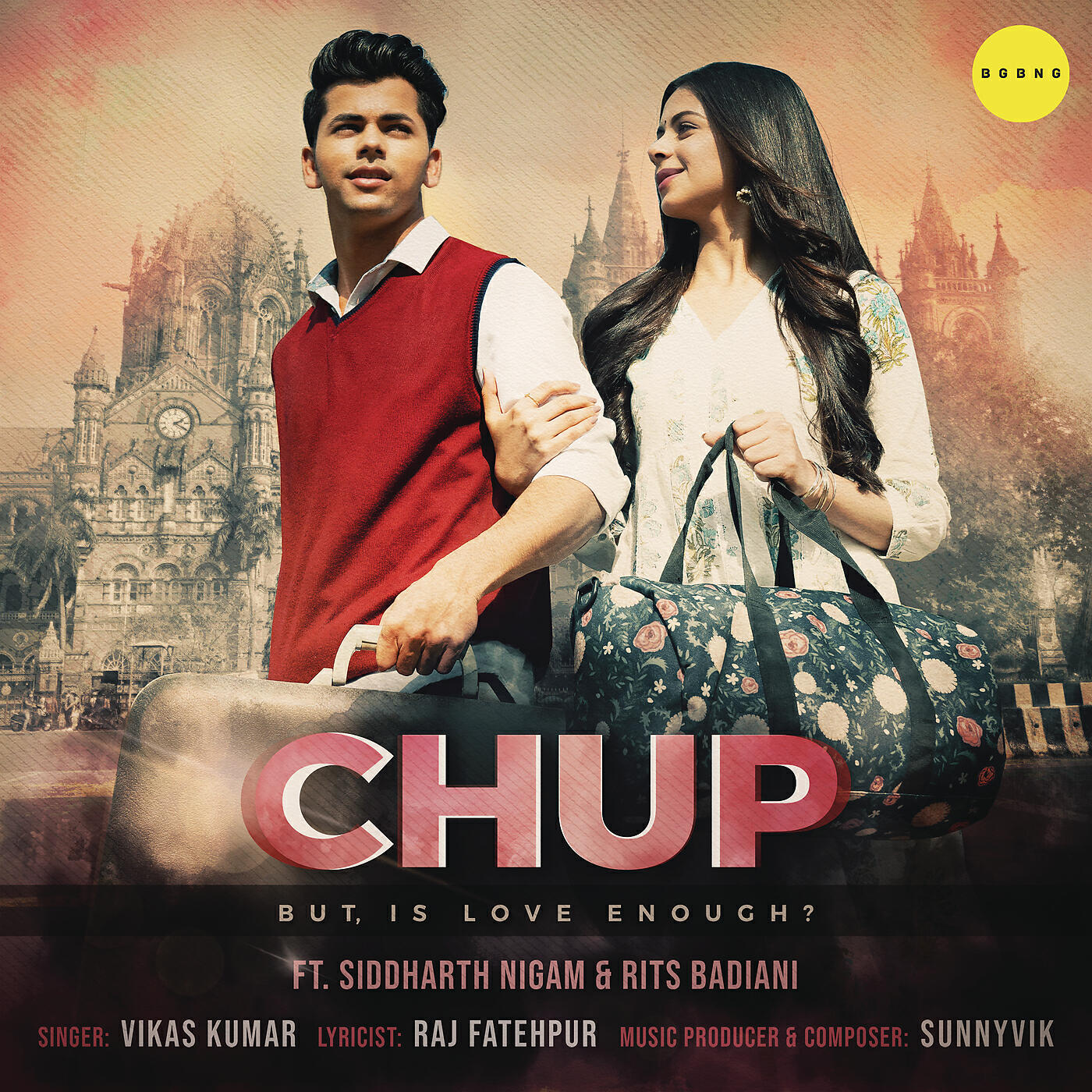 Скачать песню Vikas, Siddharth Nigam, Rits Badiani - Chup бесплатно в MP3 для Android и iOS