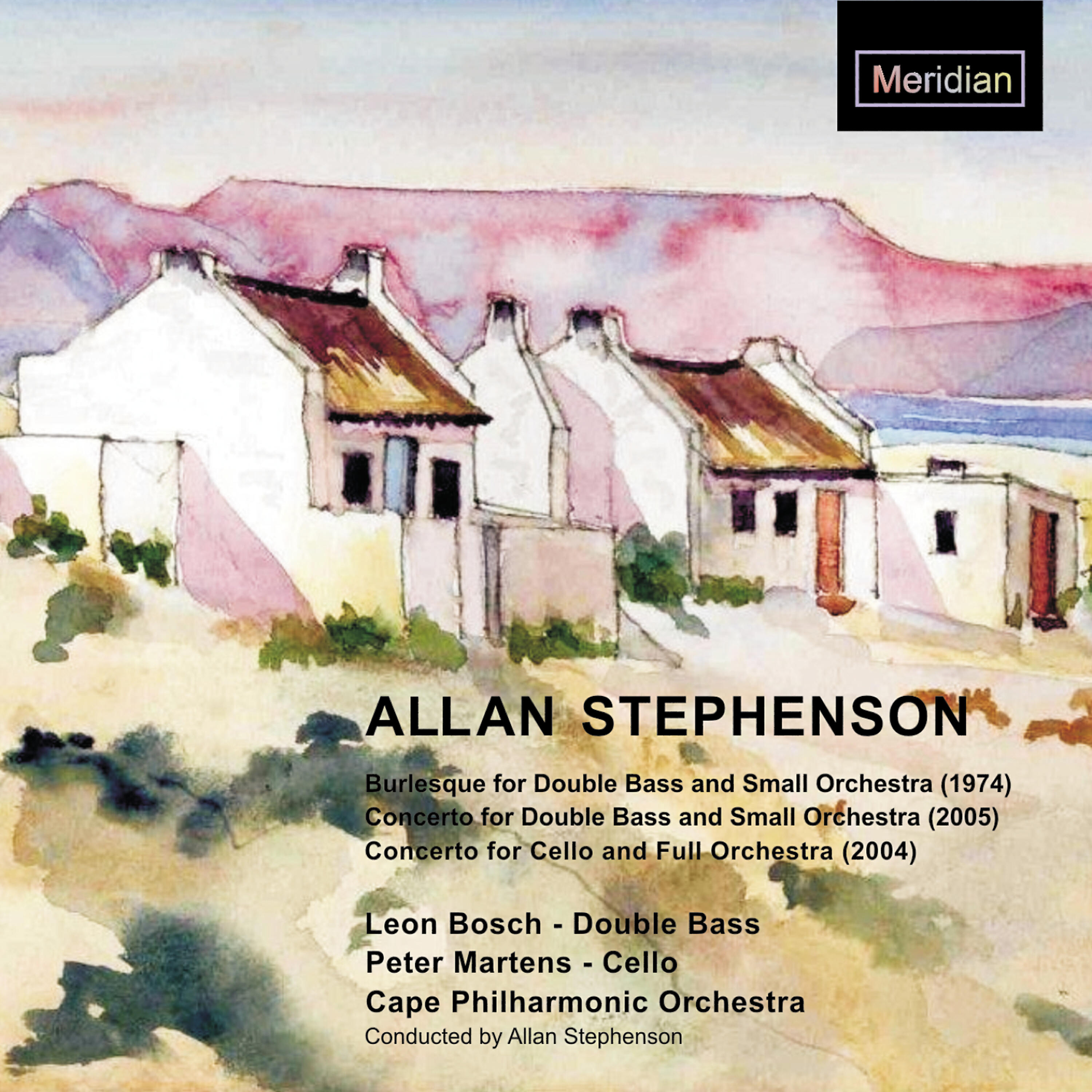 Релиз Stephenson: Burlesque for Double Bass - Concerto for Double Bass - Concerto for Cello