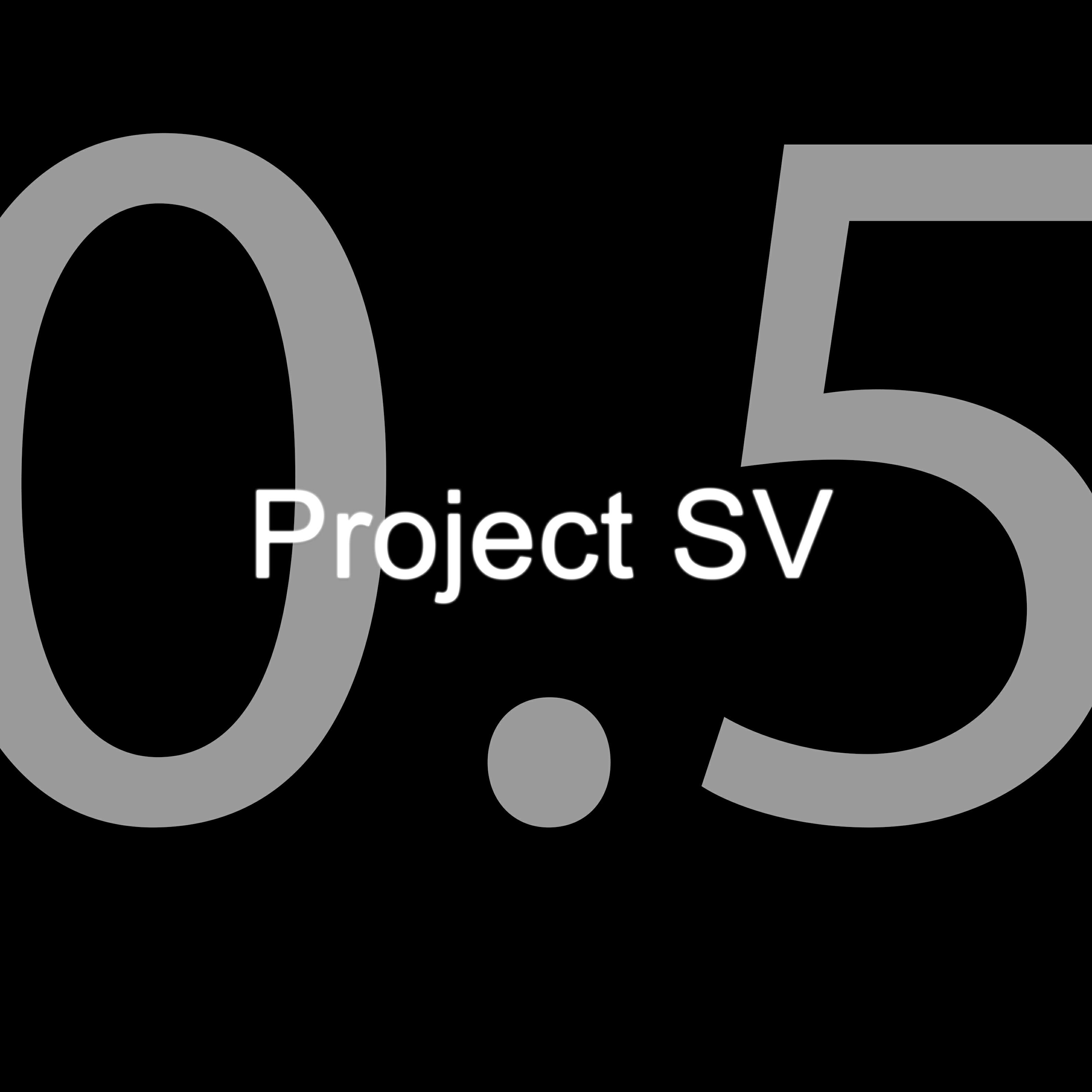 Релиз Project Sv 0.5