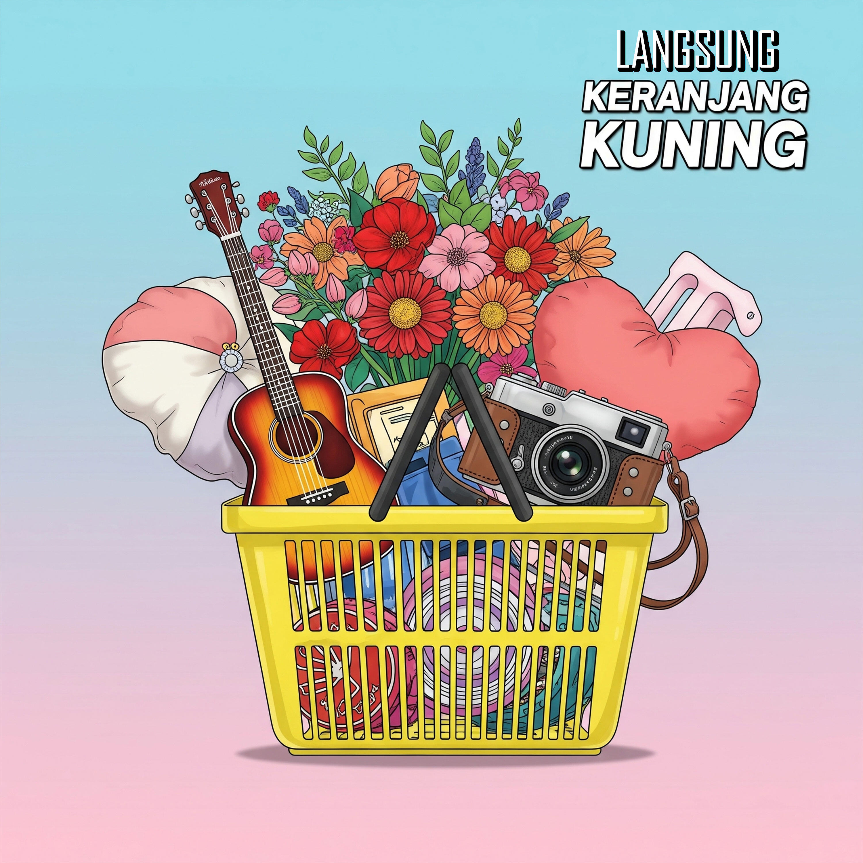 Релиз Langsung Keranjang Kuning