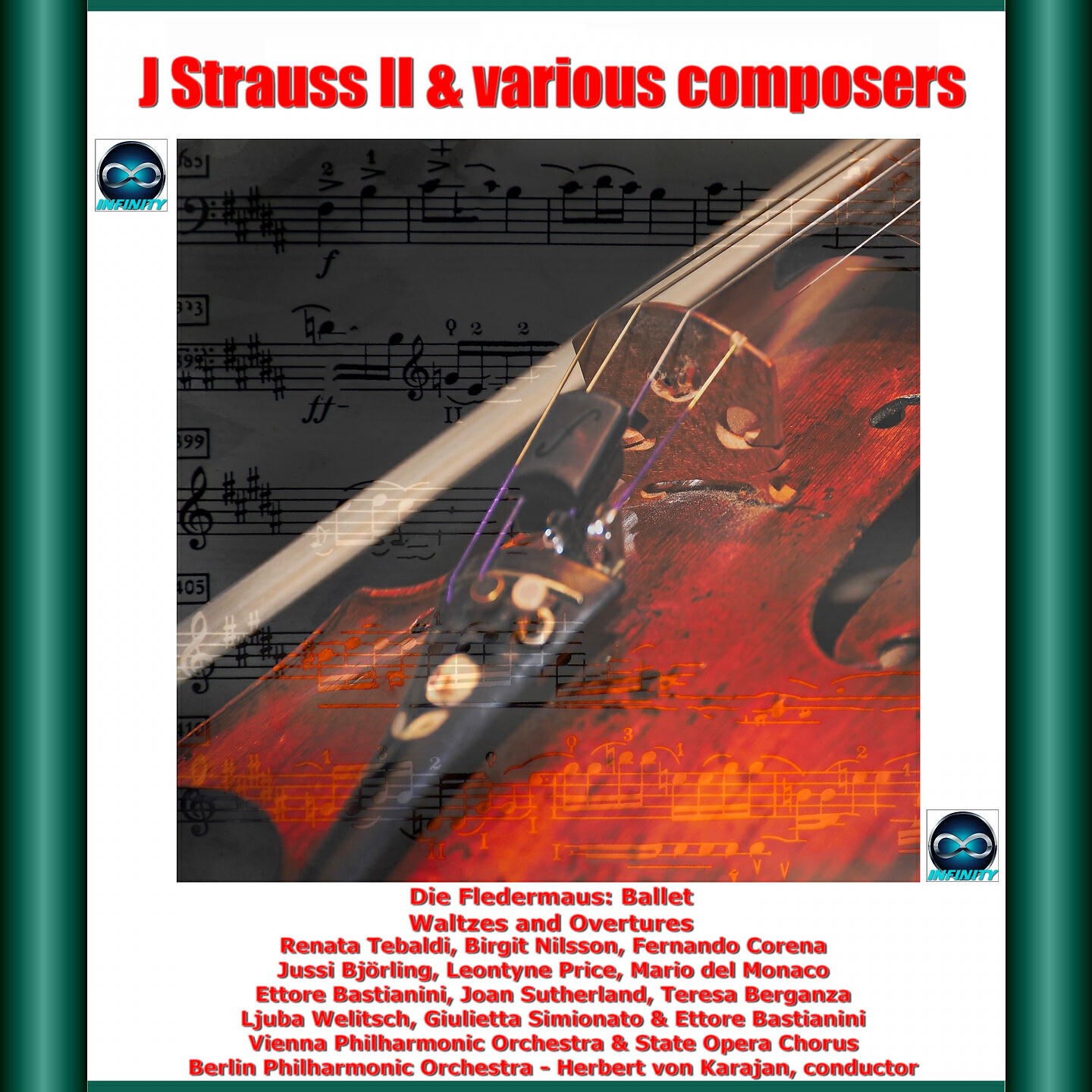 Релиз J strauss II & various composers: die Fledermaus: ballet - waltzes and overtures