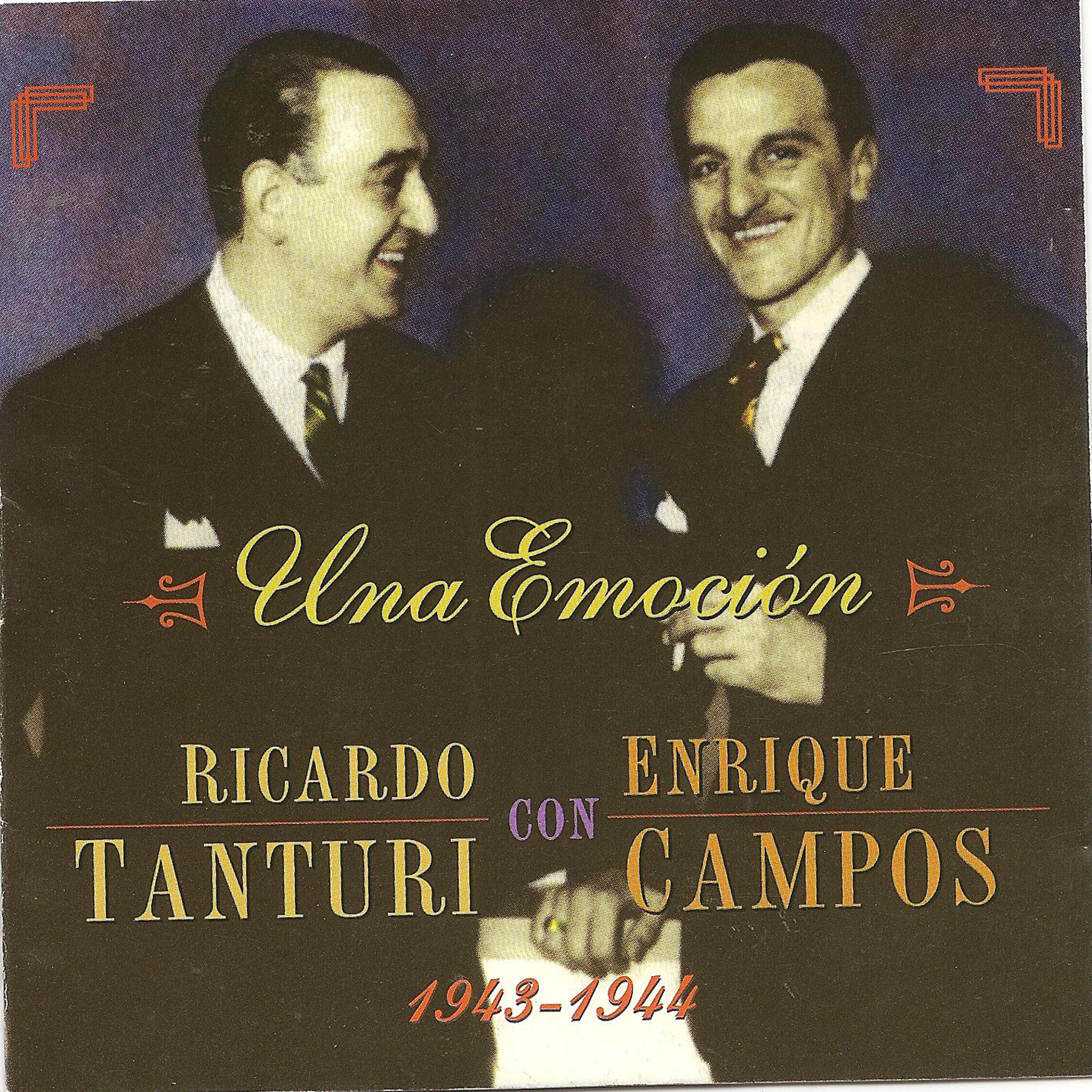 Релиз Una emoción - Ricardo Tanturi con Enrique Campos -