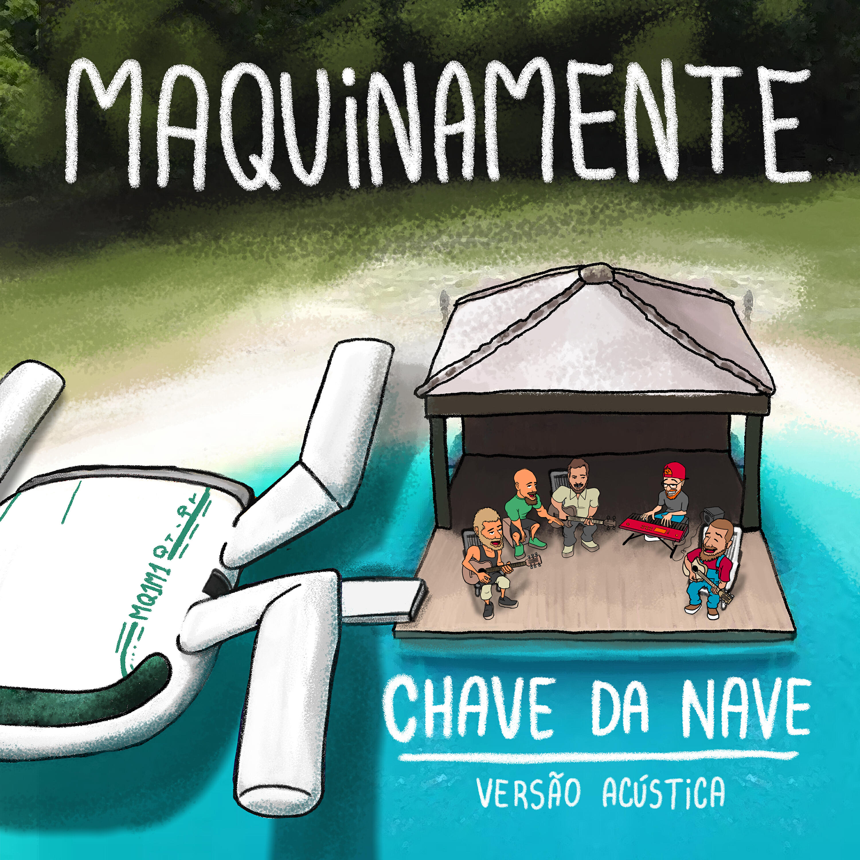 Релиз Chave da Nave (Versão Acústica)