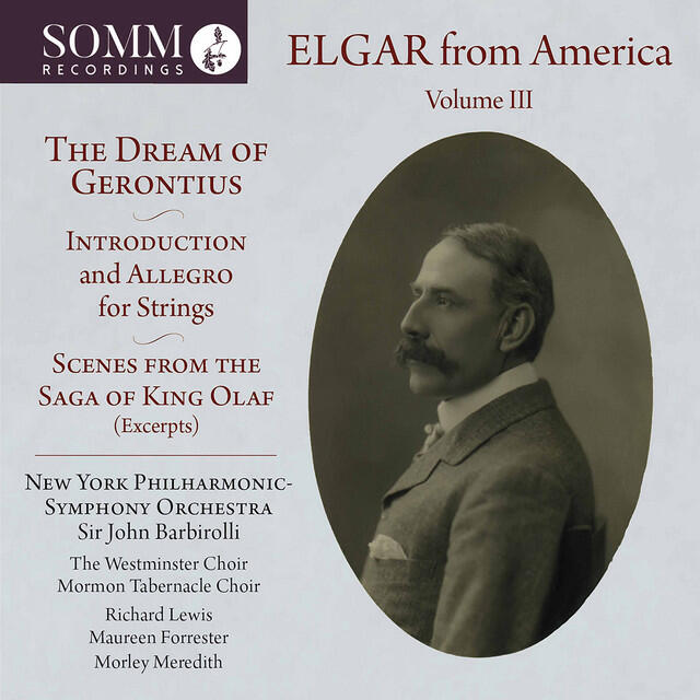 Постер альбома Elgar from America, Vol. 3