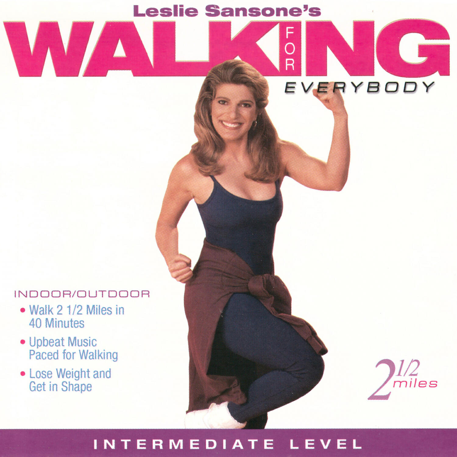 Релиз Leslie Sansone's Walking For Everybody - Intermediate Level - 2.5 Miles