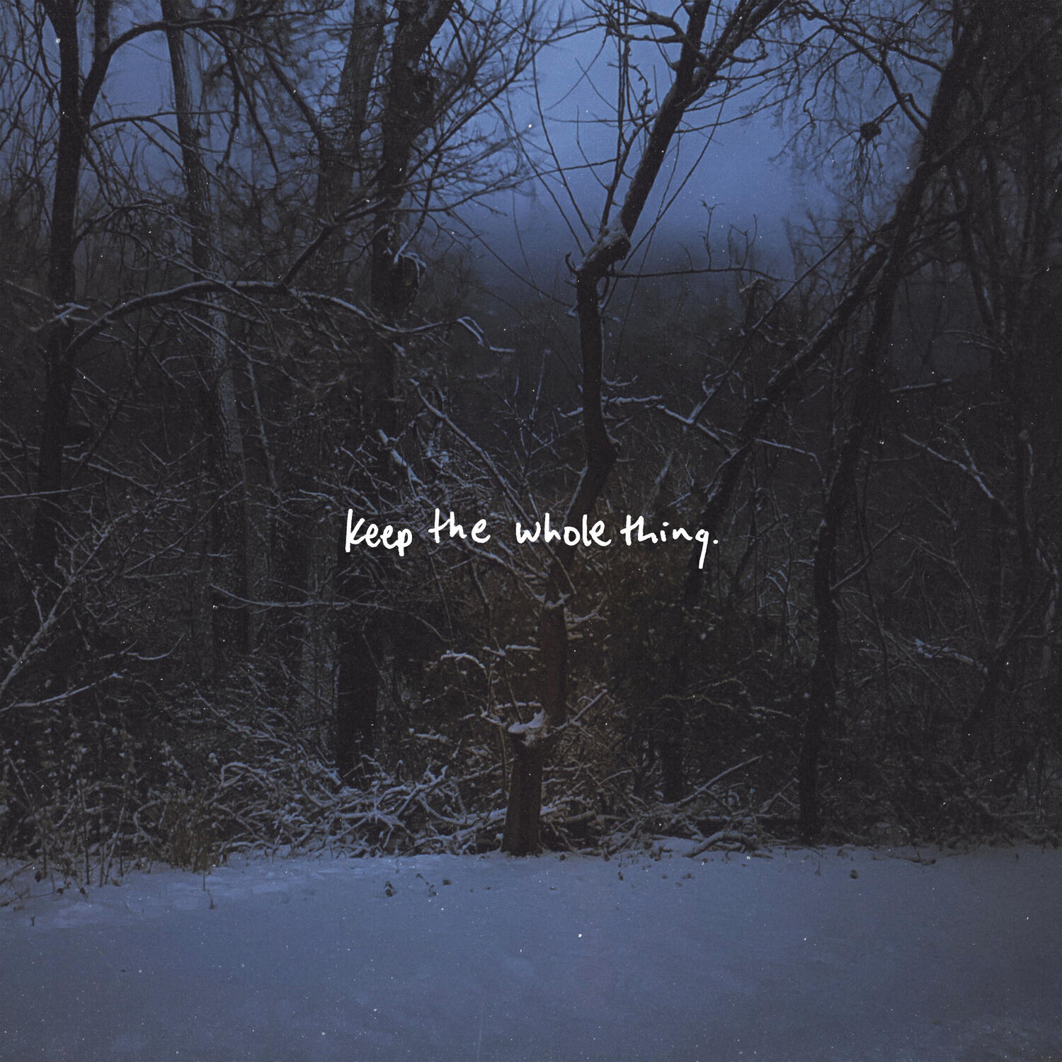 Релиз keep the whole thing.