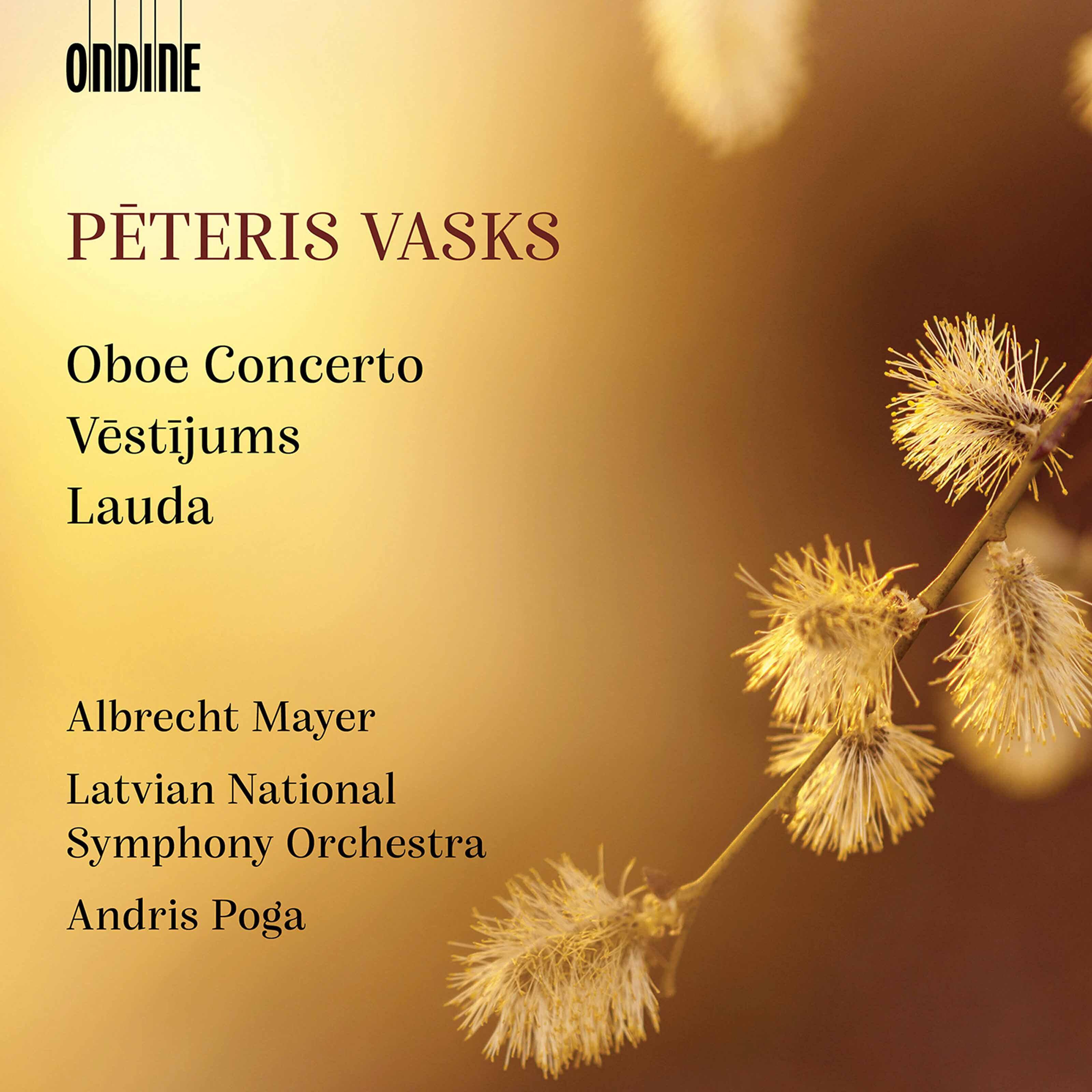 Релиз Pēteris Vasks: Oboe Concerto, Vēstījums & Lauda