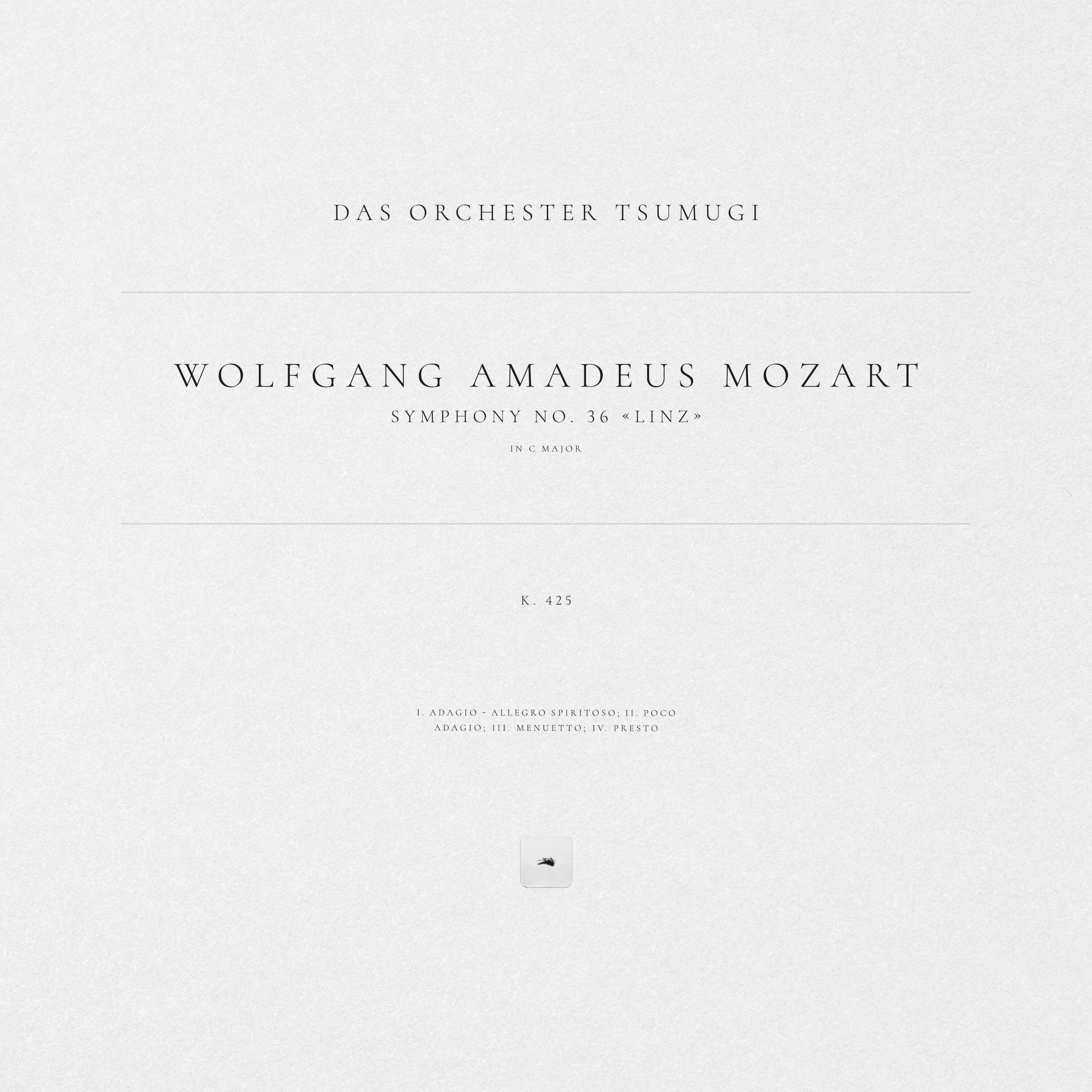 Релиз Symphony No. 36 in C Major 'Linz', K. 425