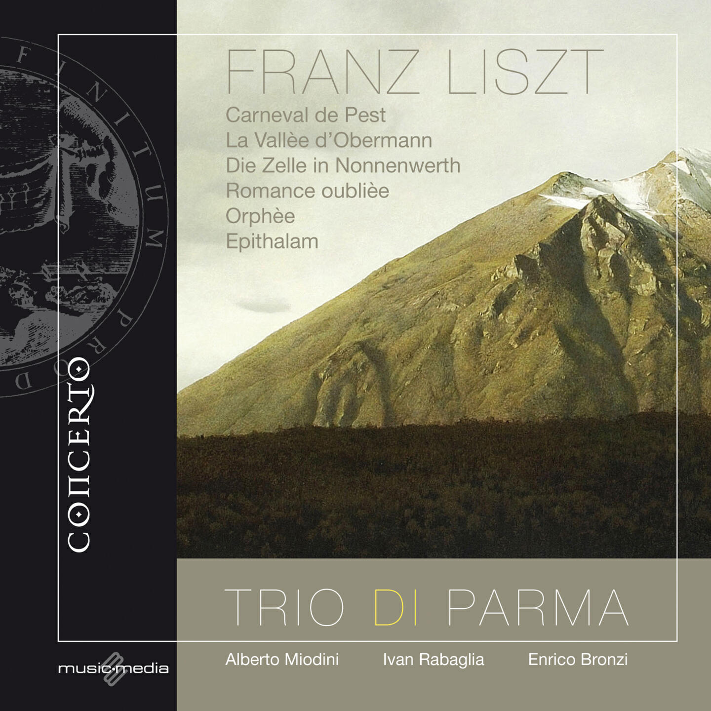 Релиз Franz Liszt: Carneval de Pest - La Vallèe d'Obermann - Die Zelle in Nonnenwerth - Romance oublièe - Orphèe - Epithalam