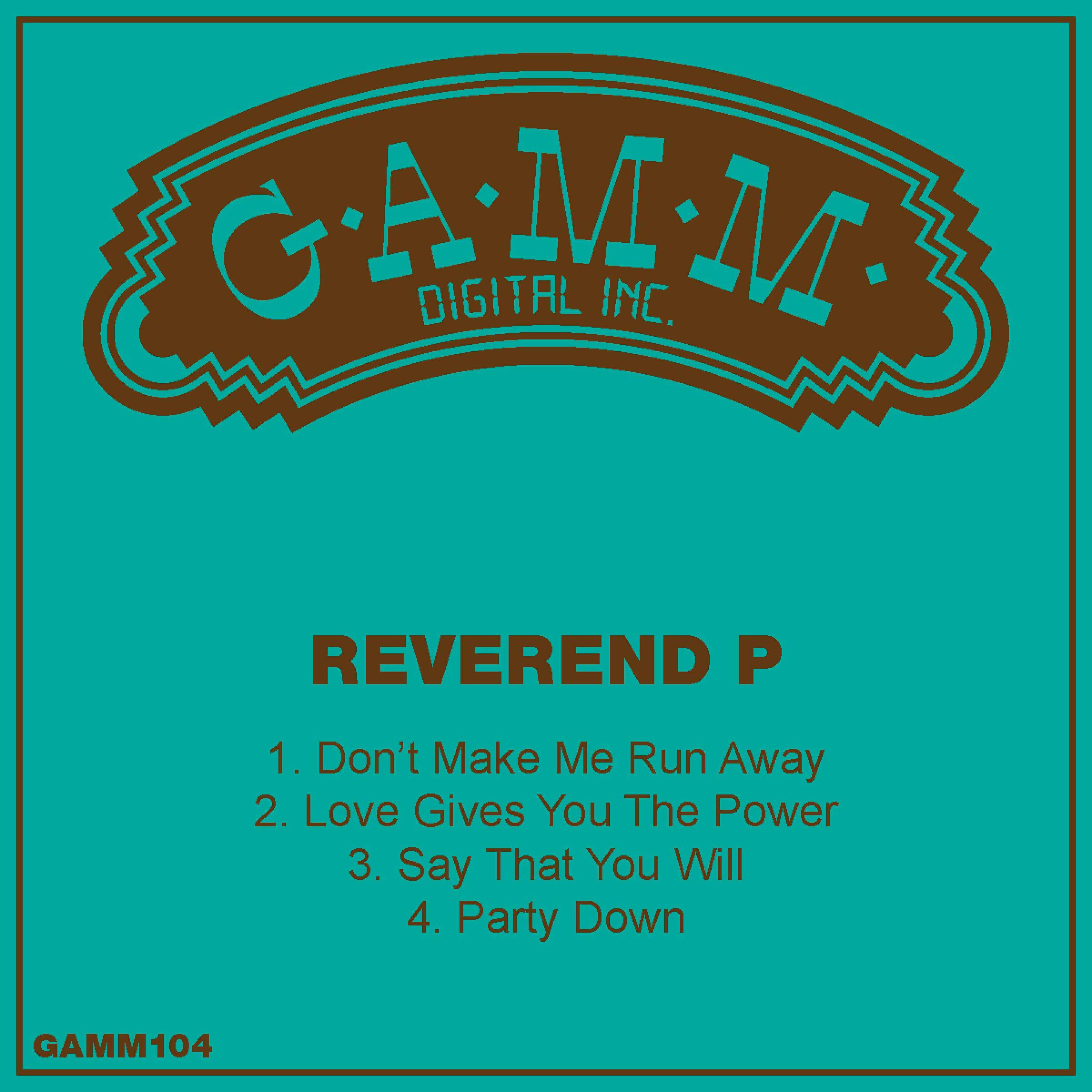 DJ Reverend P