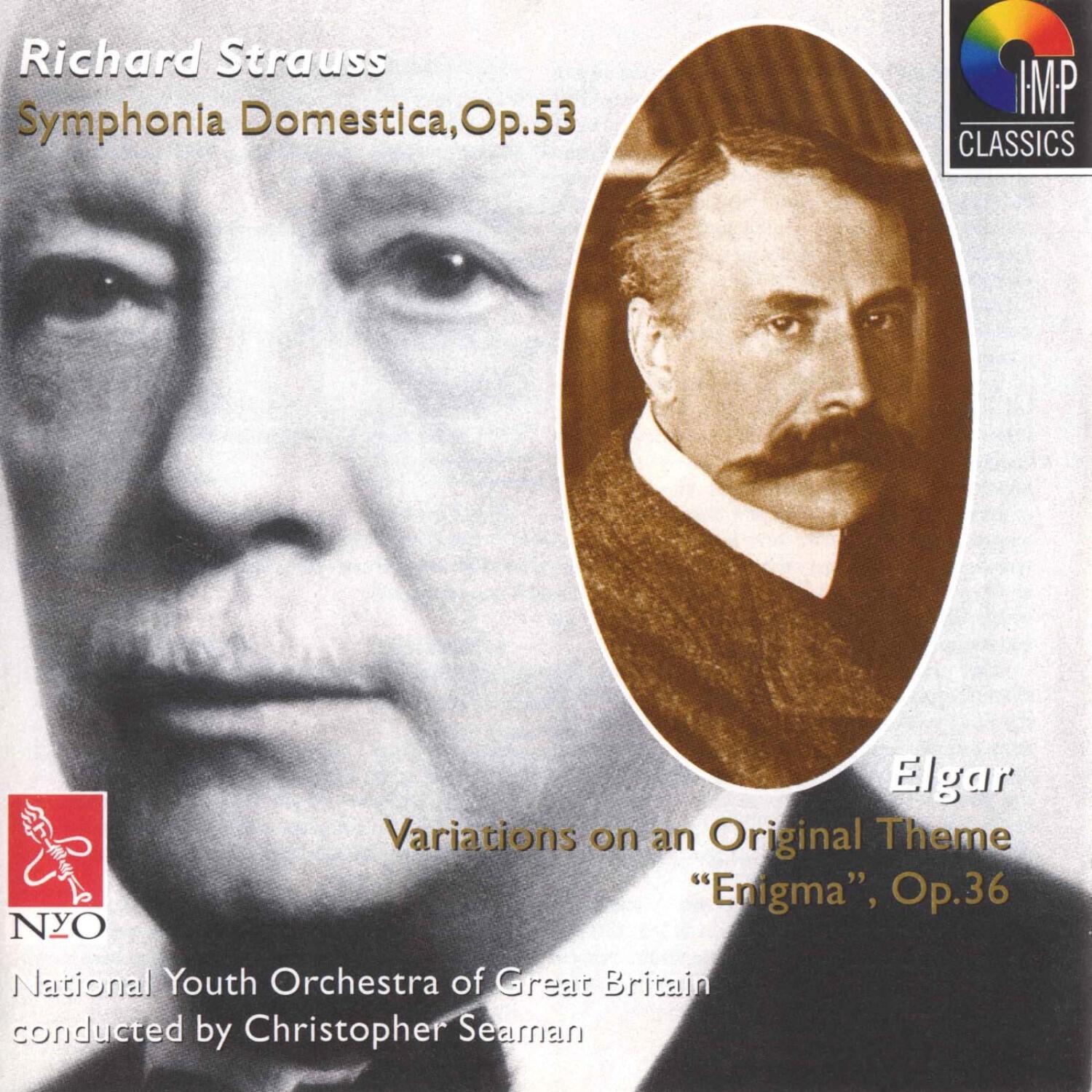 Релиз R.Strauss: Symphonia Domestica / Elgar: Enigma Vars.