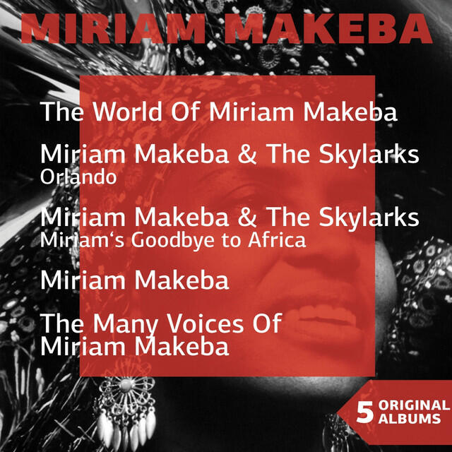 Релиз Miriam Makeba (Five Original Albums)