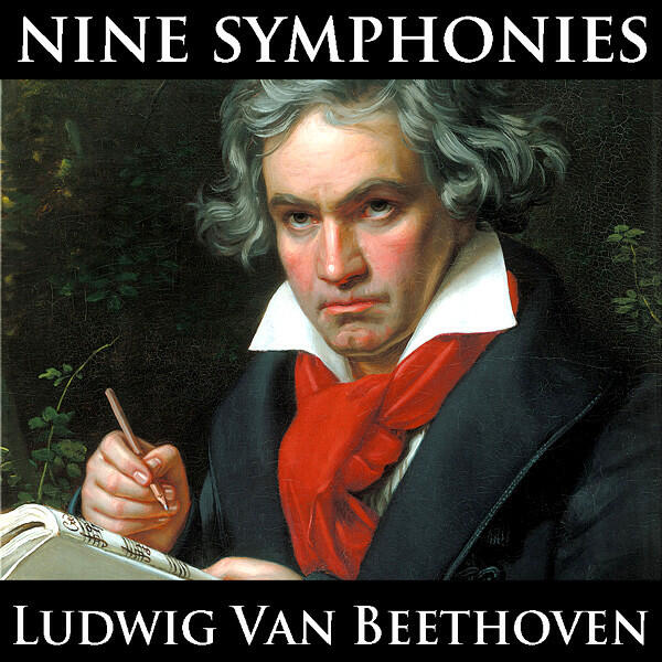 Постер альбома 9 Symphonies - Ludwig Van Beethoven
