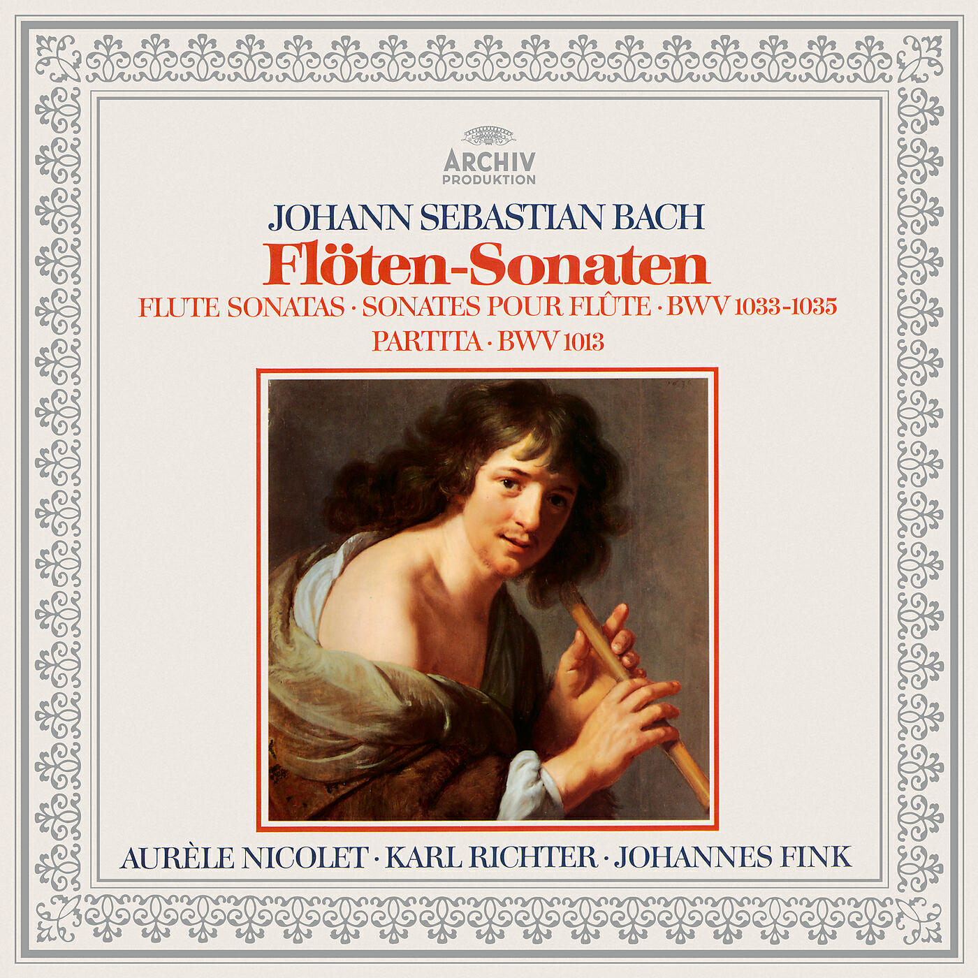 Релиз Bach: Partita BWV 1013, Flute Sonatas BWV 1033, 1034 & 1035