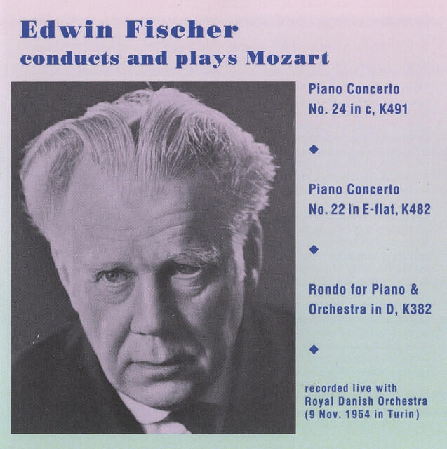 Релиз Edwin Fischer plays Mozart (1954)