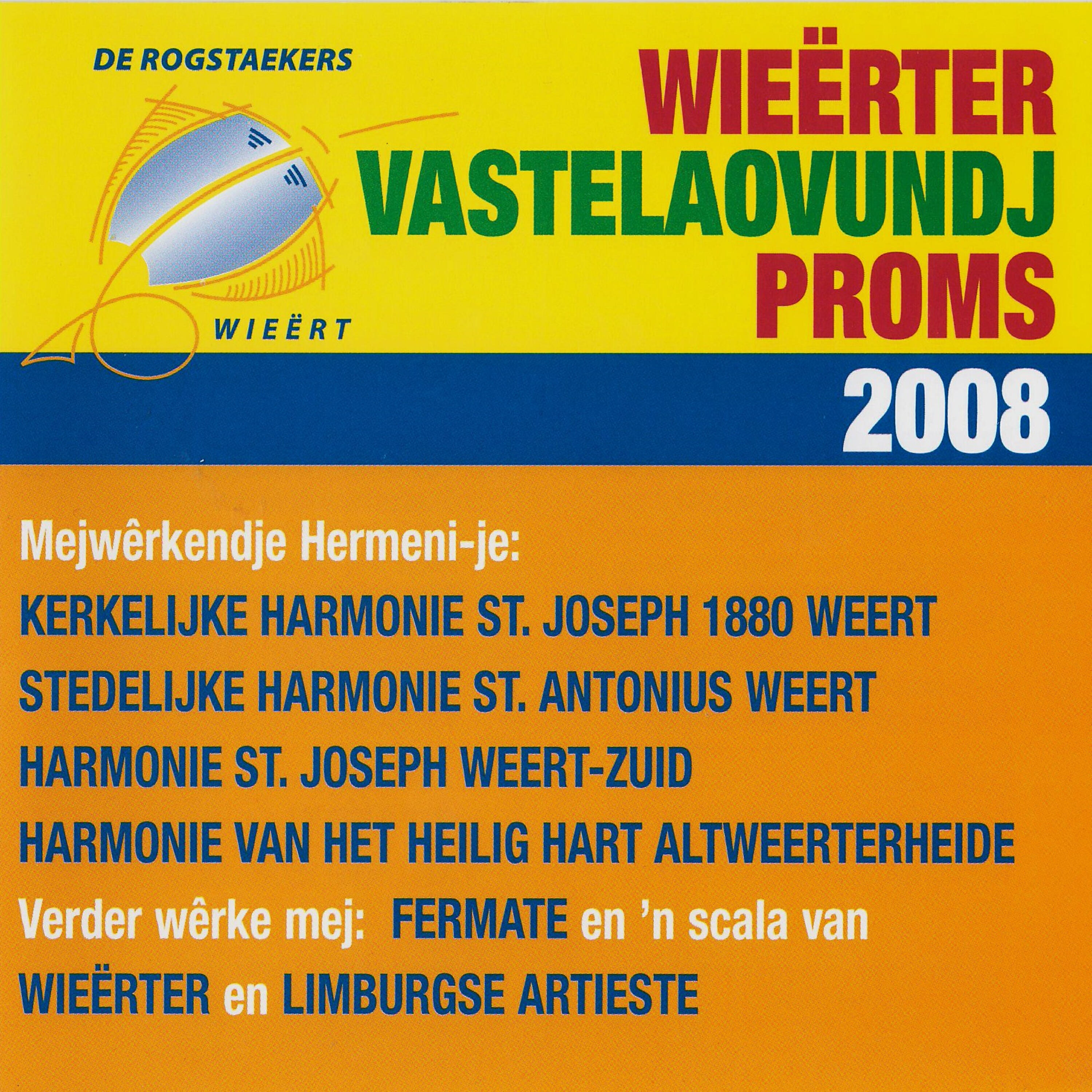 Релиз Wieërter Vastelaovundj Proms 2008