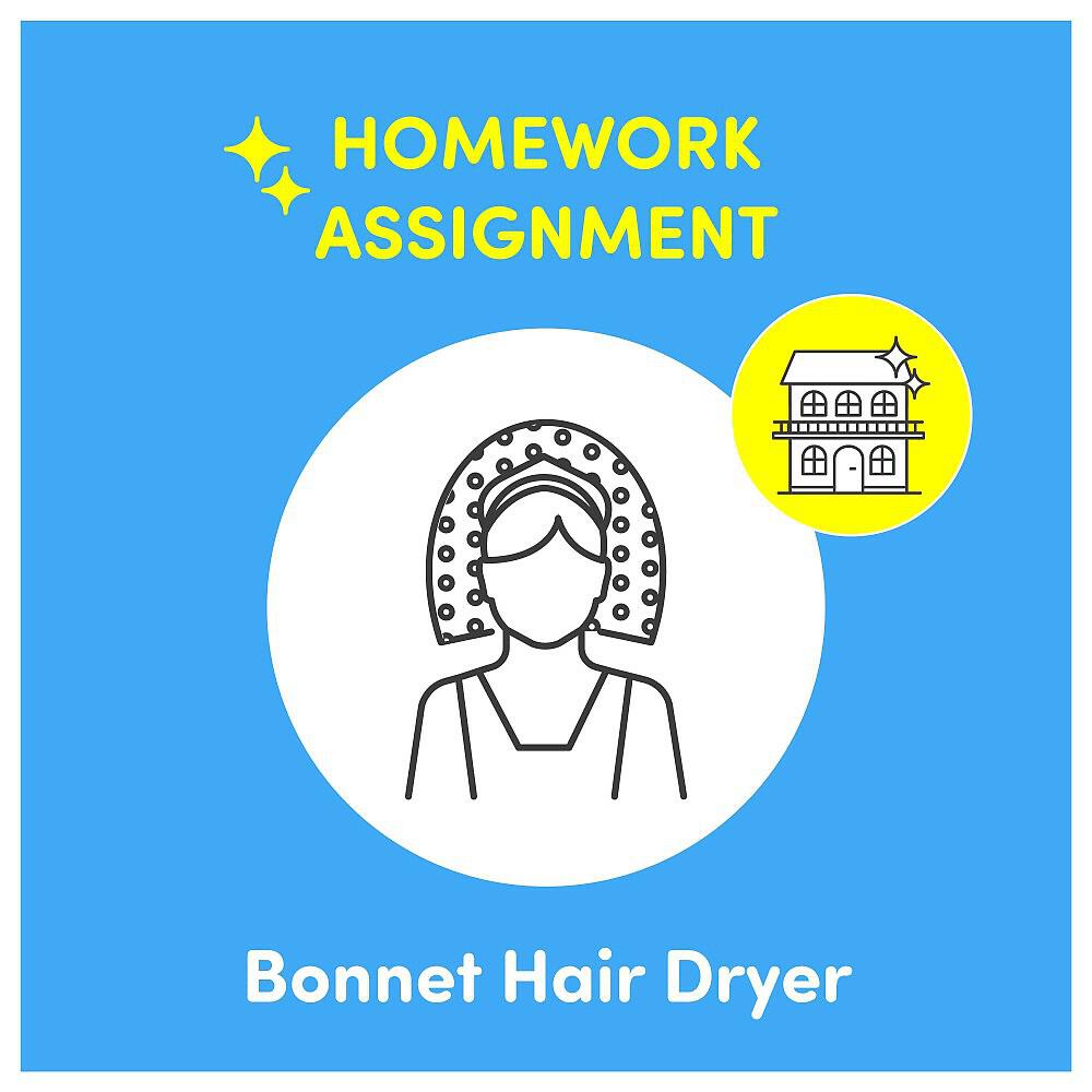 Релиз Homework Assignment: Bonnet Hair Dryer