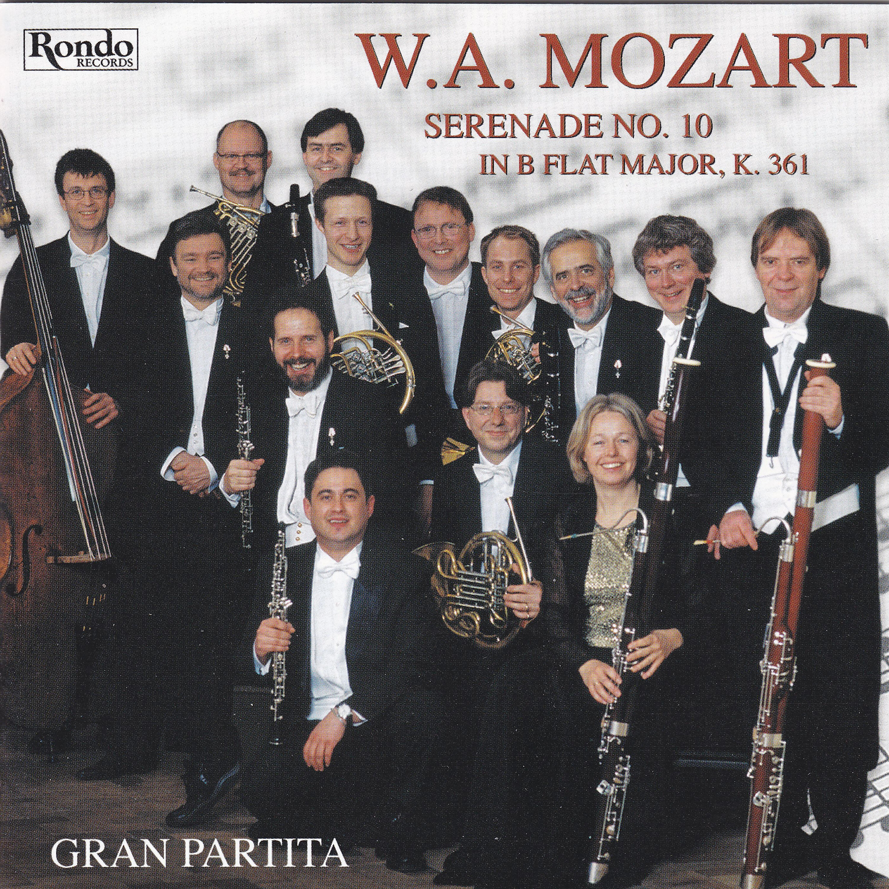 Релиз W.A. Mozart - Grand Partita - Serenade No. 10