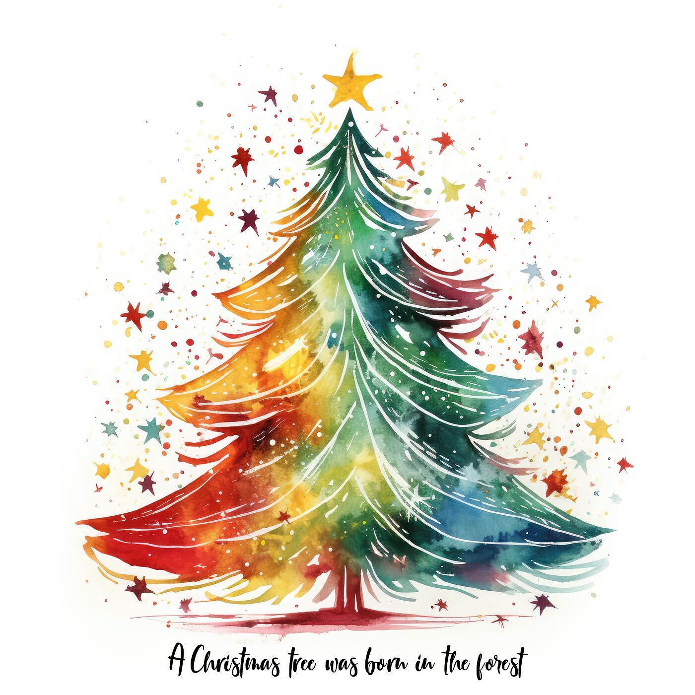 Релиз A Christmas Tree Was Born in the Forest