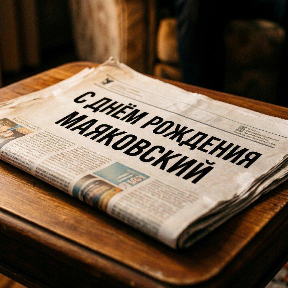 Релиз С днём Рожденья Маяковский 2