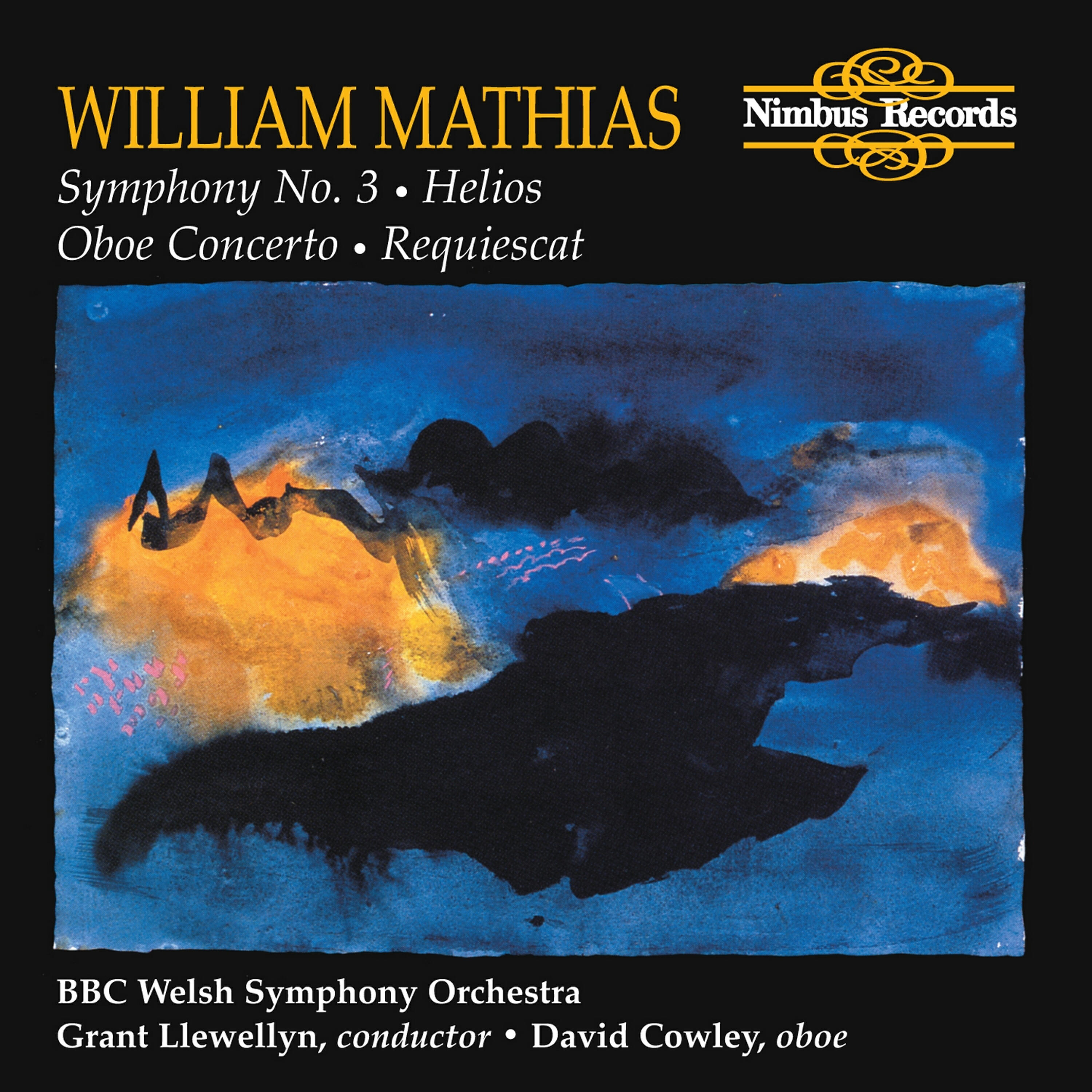 Релиз Mathias: Symphony No. 3, Helios, Oboe Concerto & Requiescat