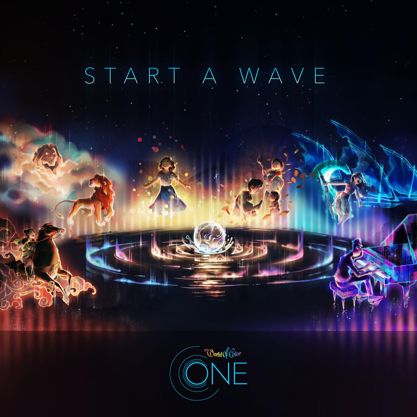 Релиз Start a Wave (From "World of Color – ONE")