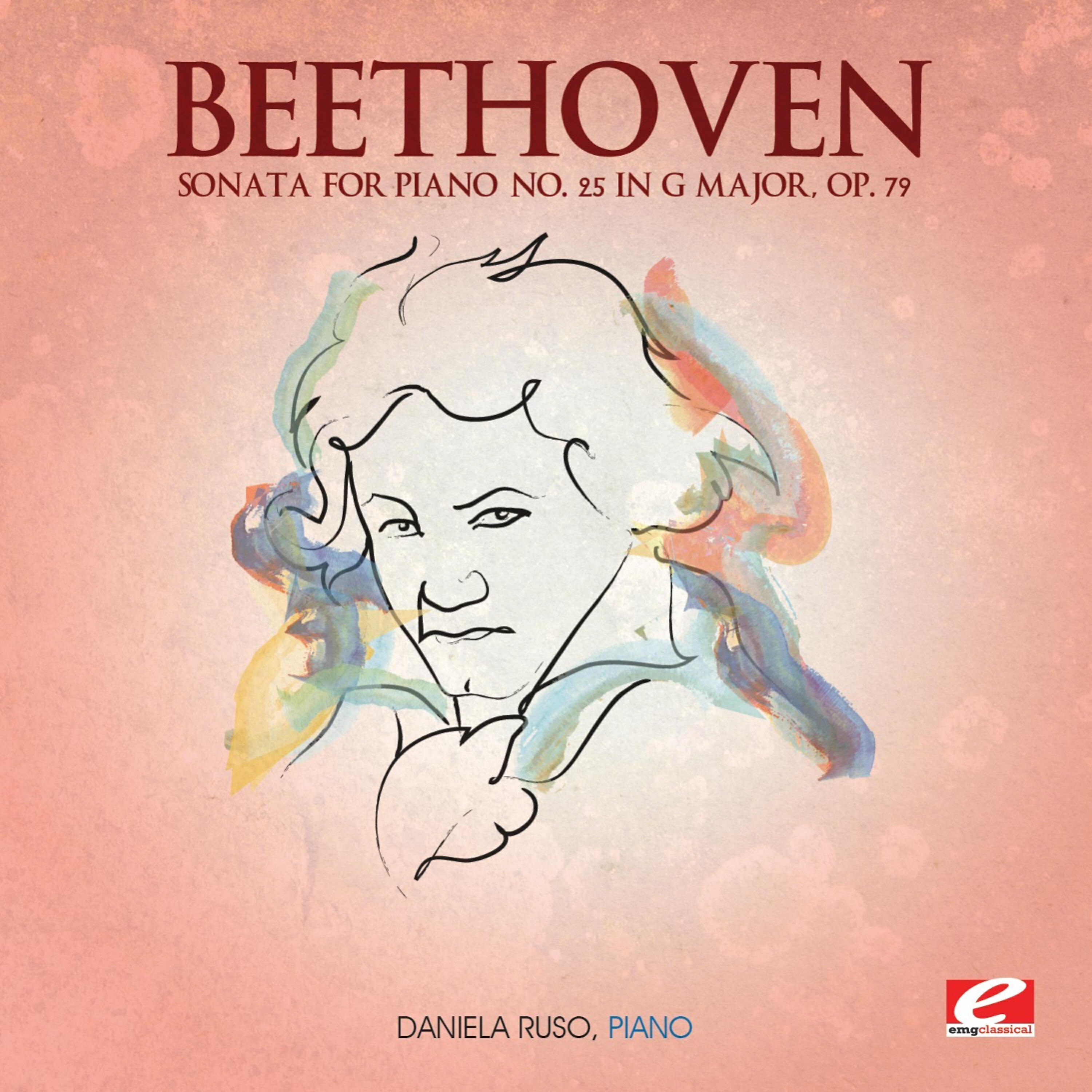 Релиз Beethoven: Sonata for Piano No. 25 in G Major, Op. 79 (Digitally Remastered)