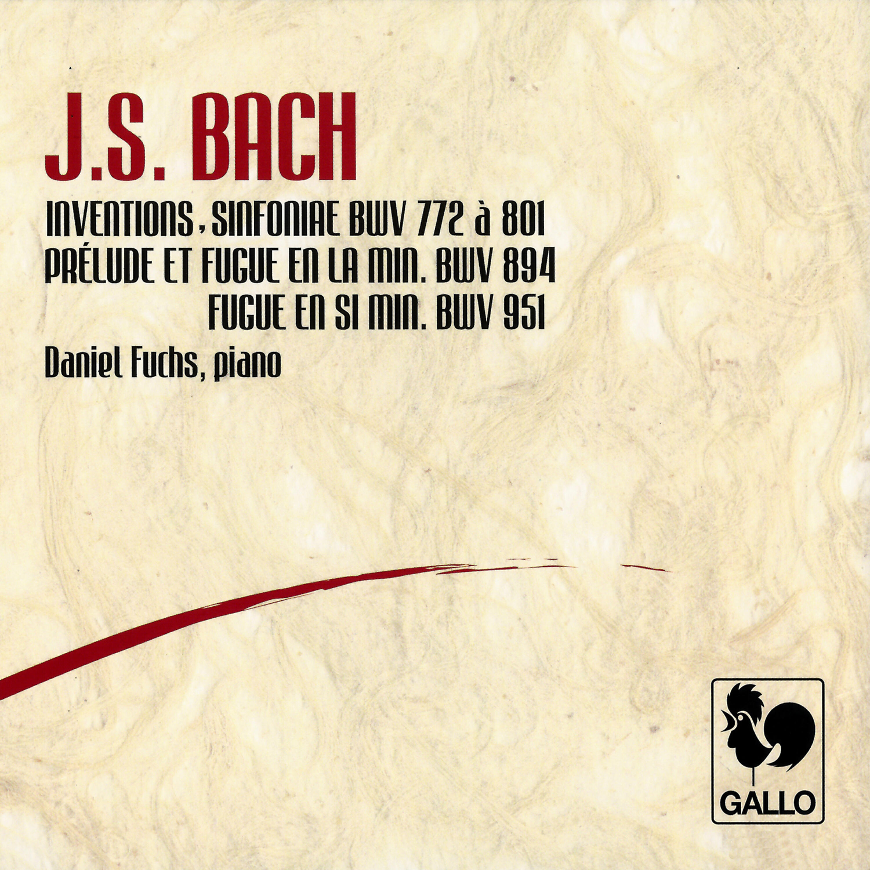 Релиз Bach: 15 Two-part Inventions, BWV 772-786 – 15 Three-part Inventions (Sinfonias), BWV 787-801 – Prelude & Fugue in A Minor, BWV 894 – Fugue in B Minor, BWV 951