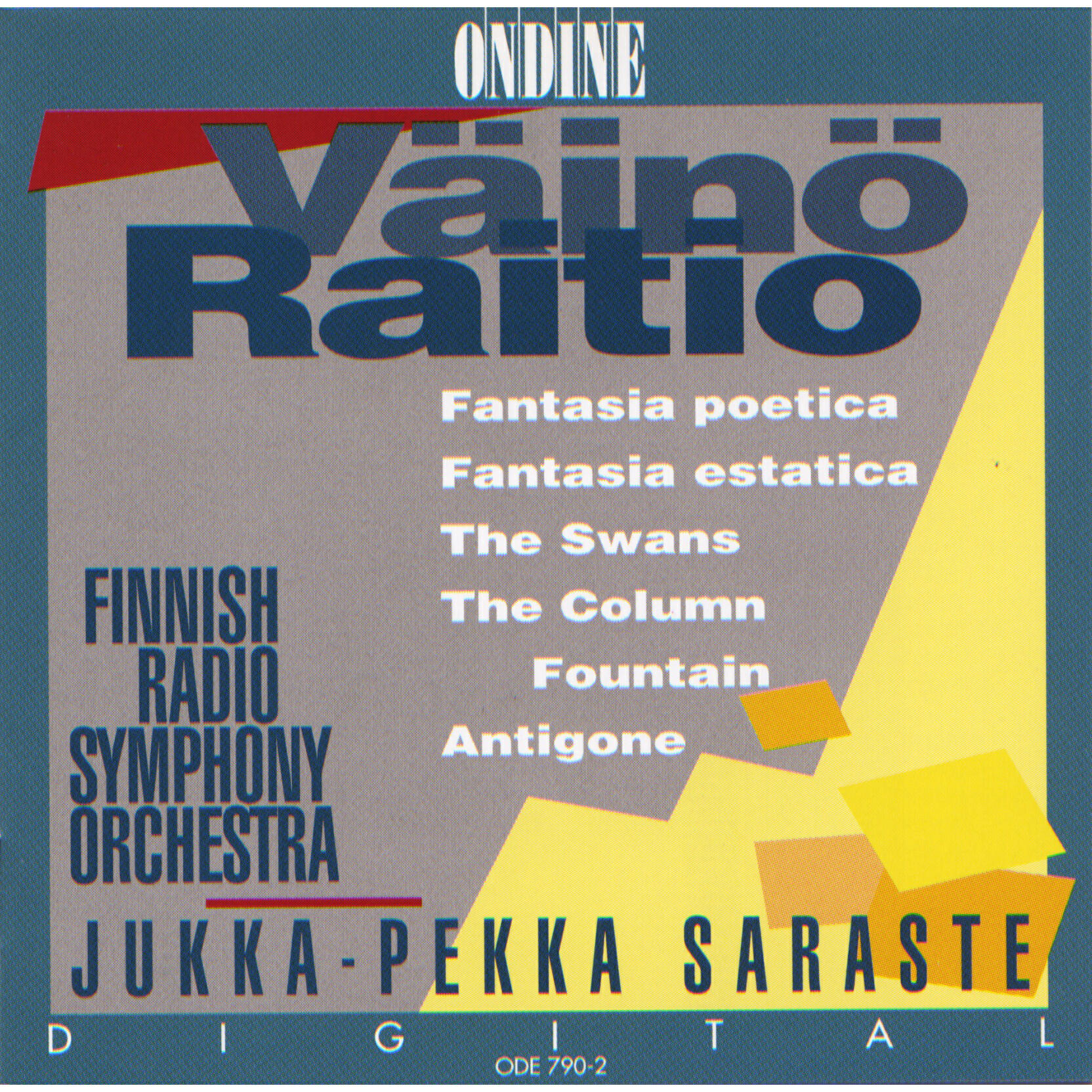 Релиз Raitio, V.: Fantasia Poetica / Fantasia Estatica / The Swans / The Column Fountain / Antigone