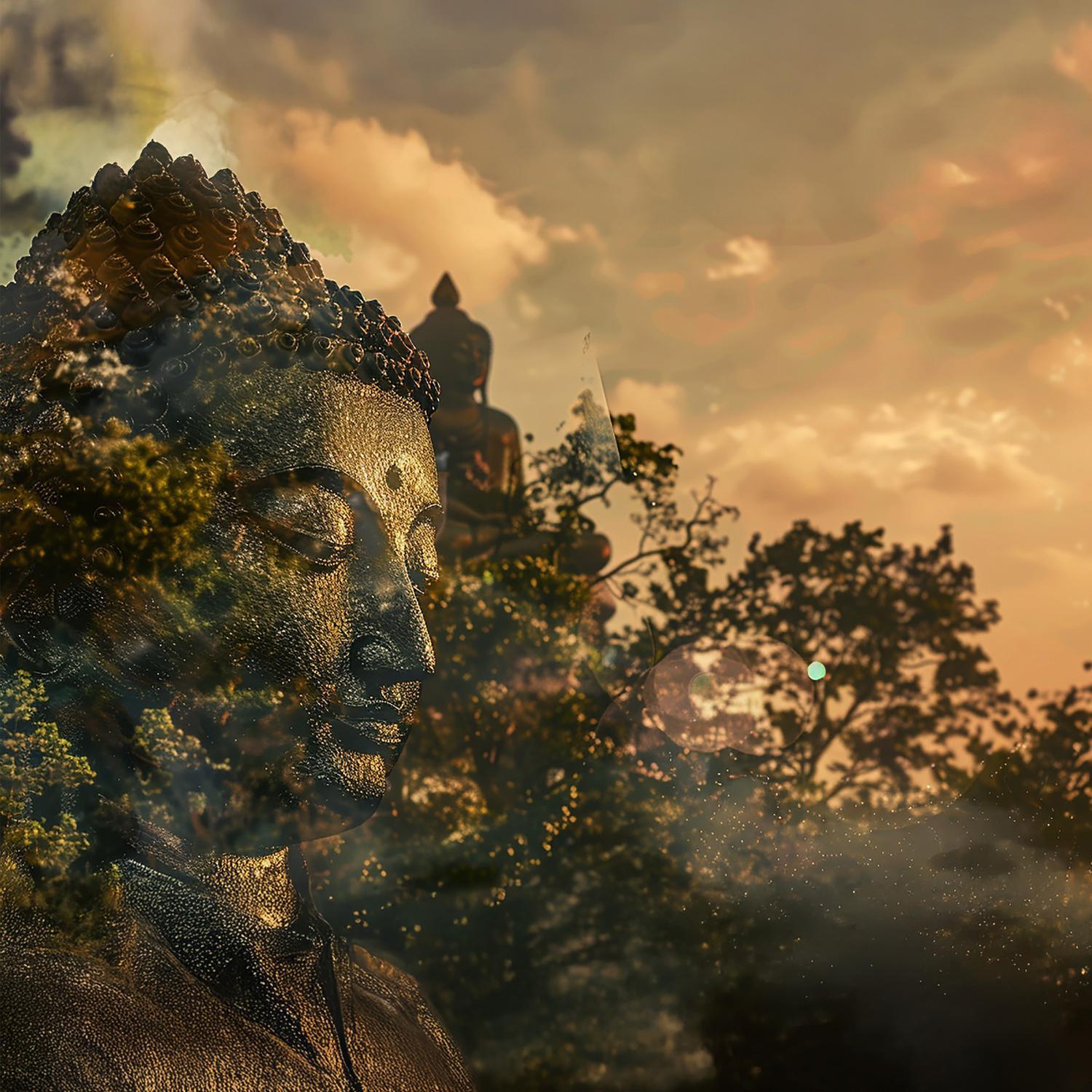 Релиз Zazen Buddha Meditation: Echoes of Tranquility Tibetan Soundscapes, Peaceful for Healing and Inner Harmony
