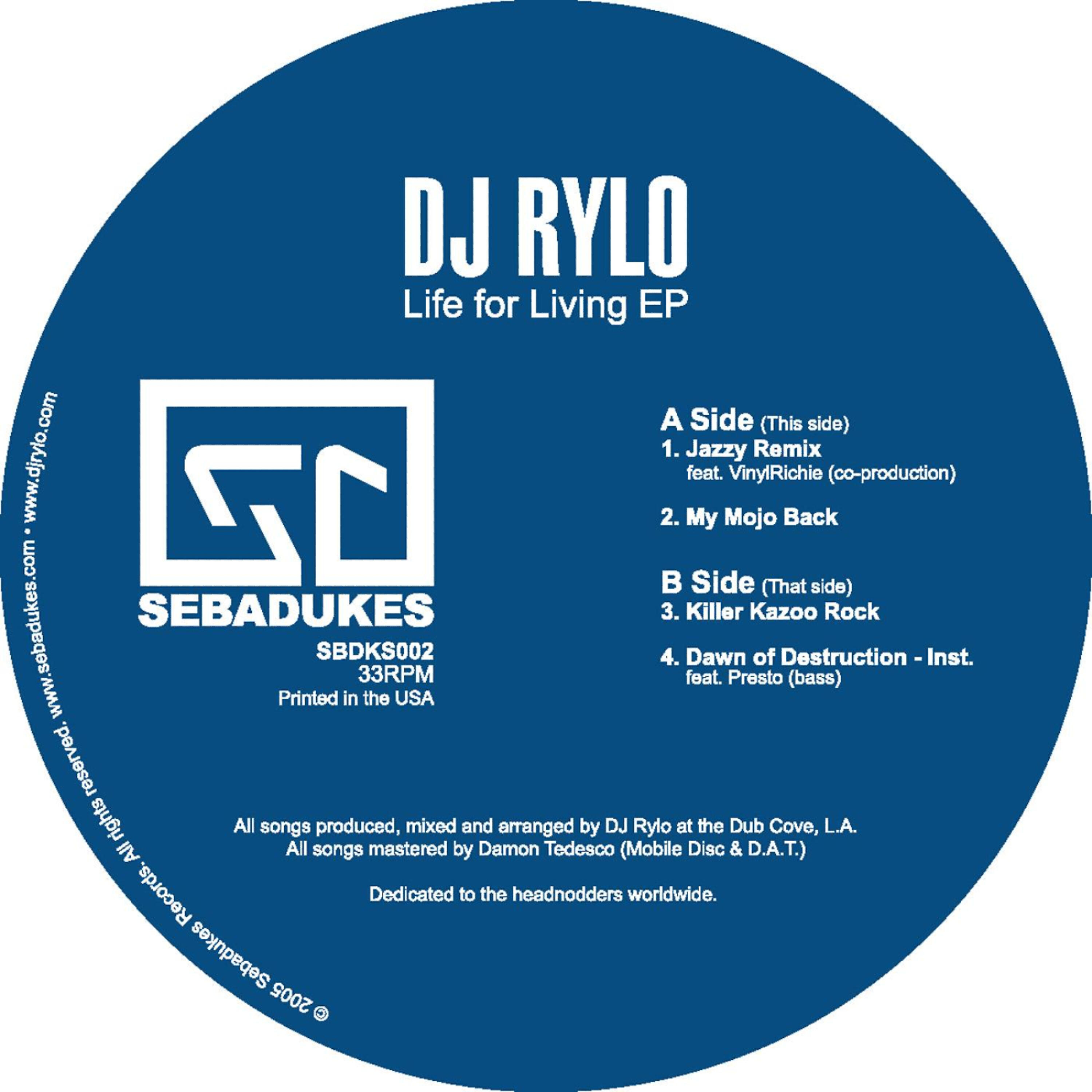 Скачать песню Vinyl Richie, Presto, DJ Rylo - My Mojo Back (Side A #2) бесплатно в MP3 для Android и iOS