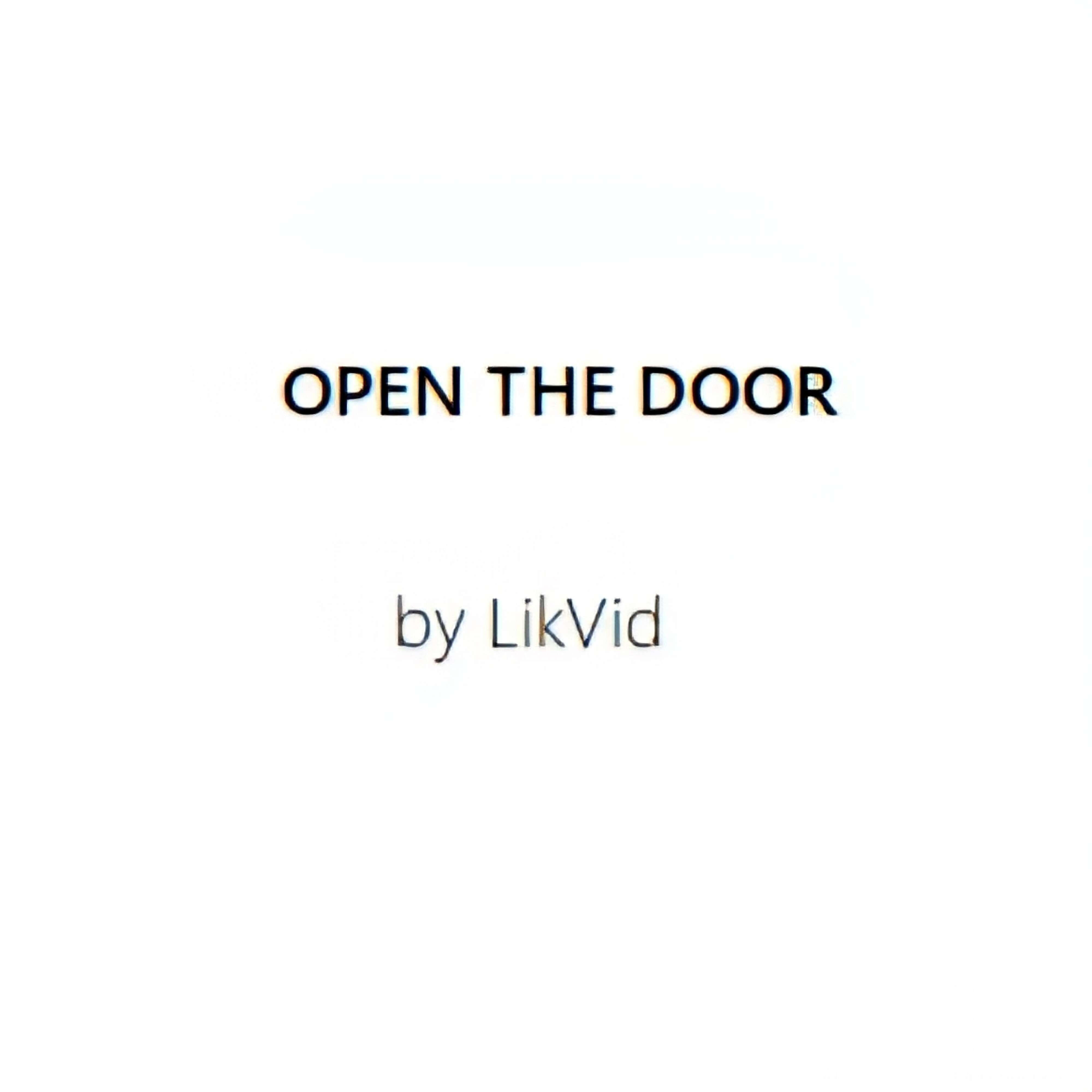 Релиз Open the door