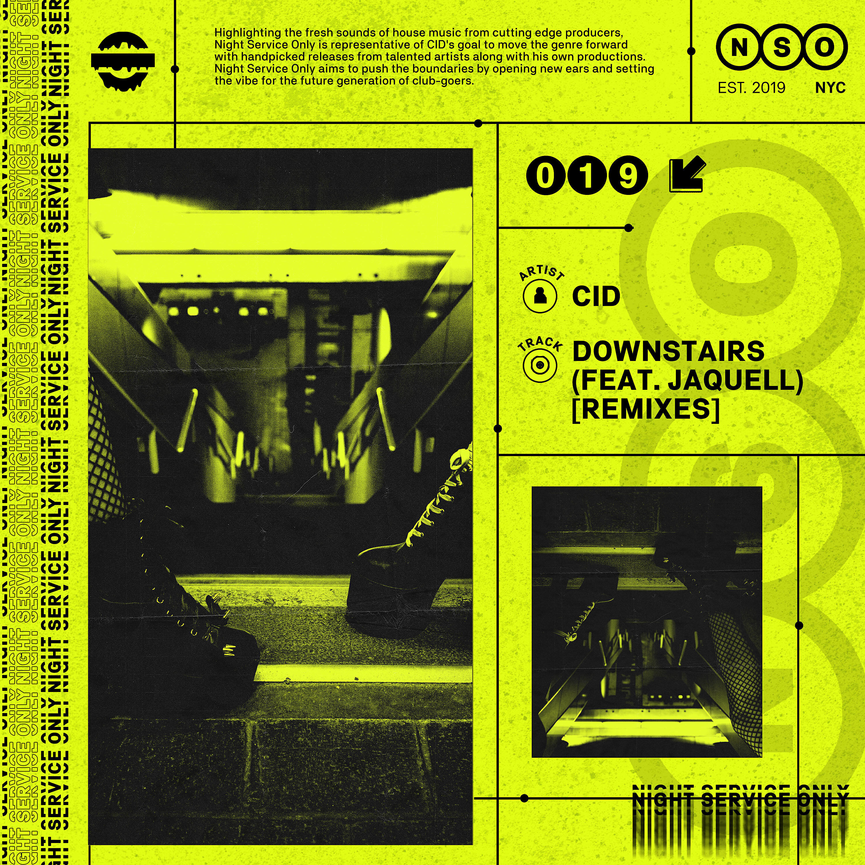 Релиз Downstairs (feat. Jaquell) [Remixes]