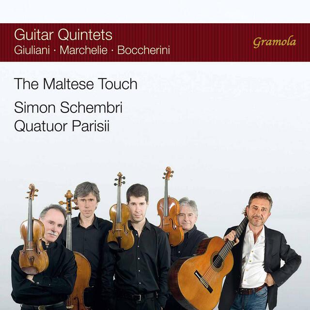 Постер альбома The Maltese Touch: Guitar Quintets