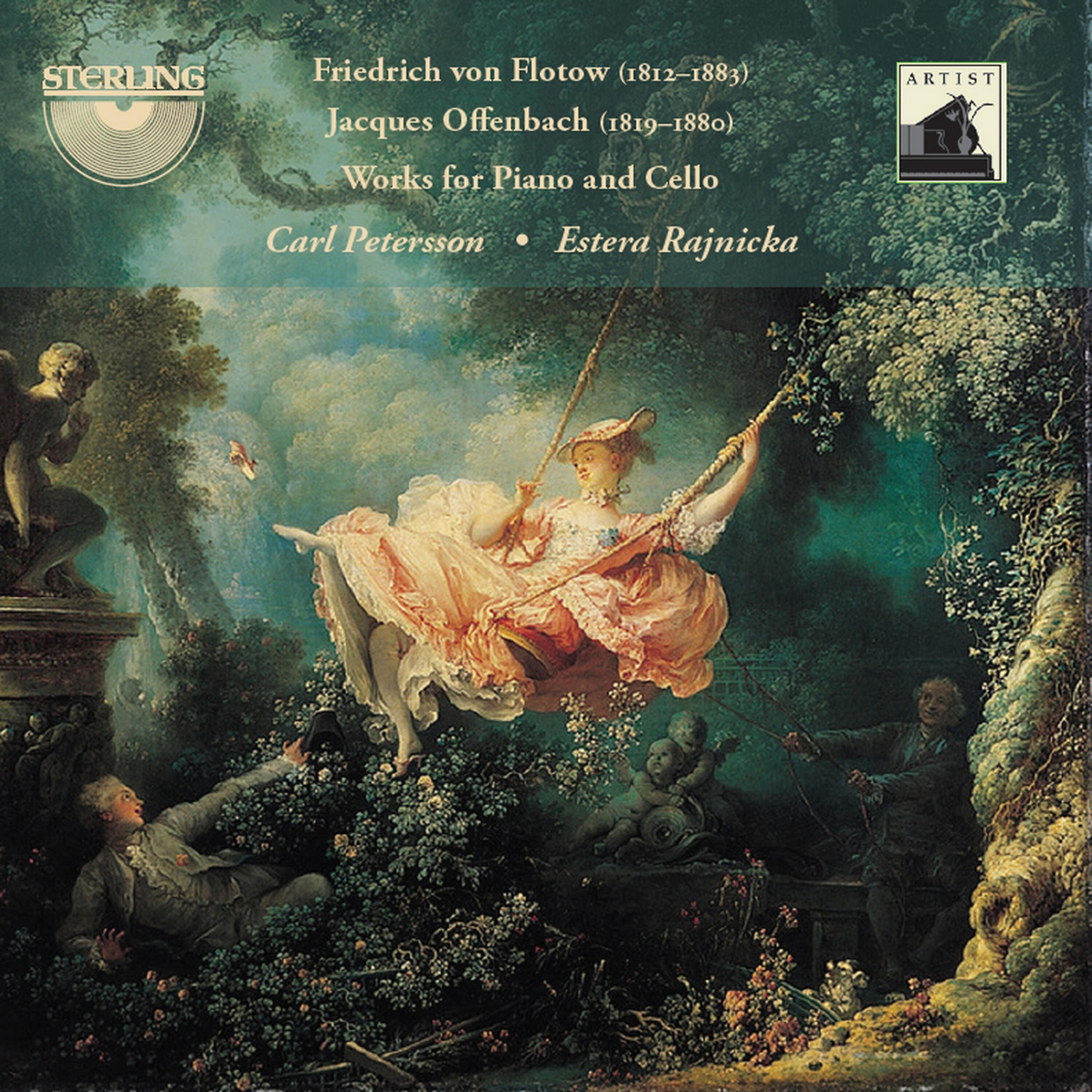 Постер альбома Friedrich Von Flotow & Jacques Offenbach: Works for Cello and Piano