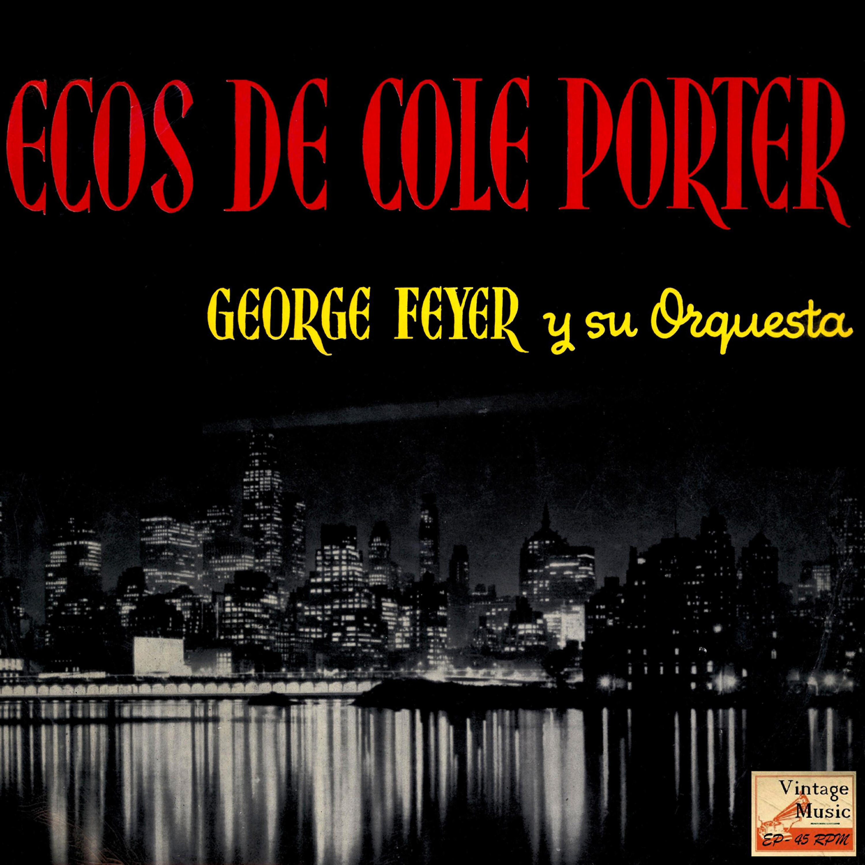 Релиз Vintage Dance Orchestras No. 155 - EP: Echoes Of Cole Porter