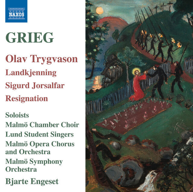 Релиз Grieg: Olav Trygvason, Landkjenning, Sigurd Jorsalfar & Resignation