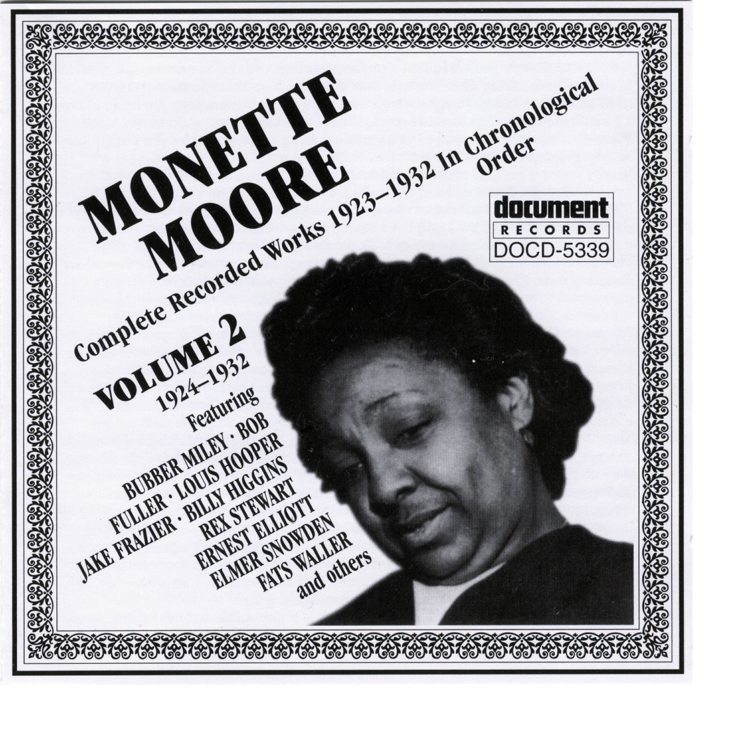 Релиз Monette Moore Vol. 2 (1924-1932)